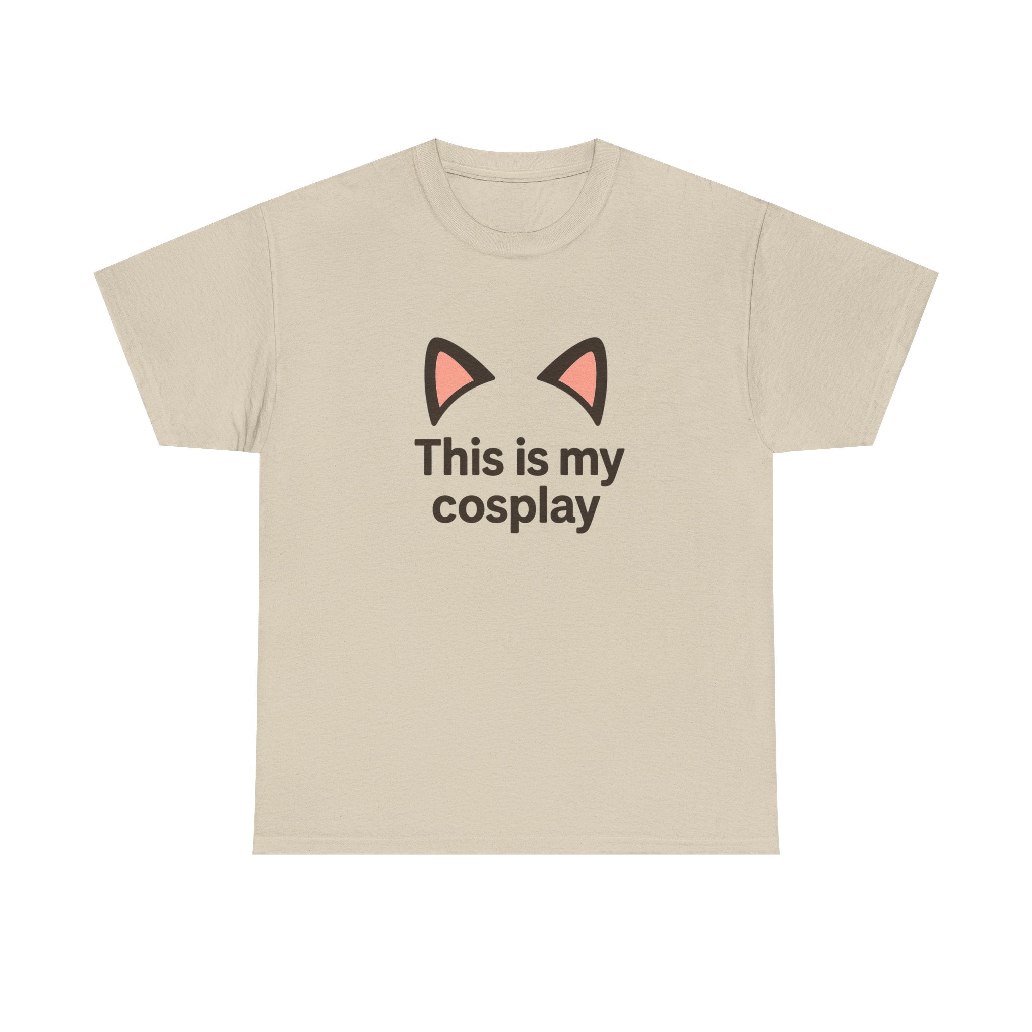 Cat Ear 'This Is My Cosplay' T-Shirt - Adult