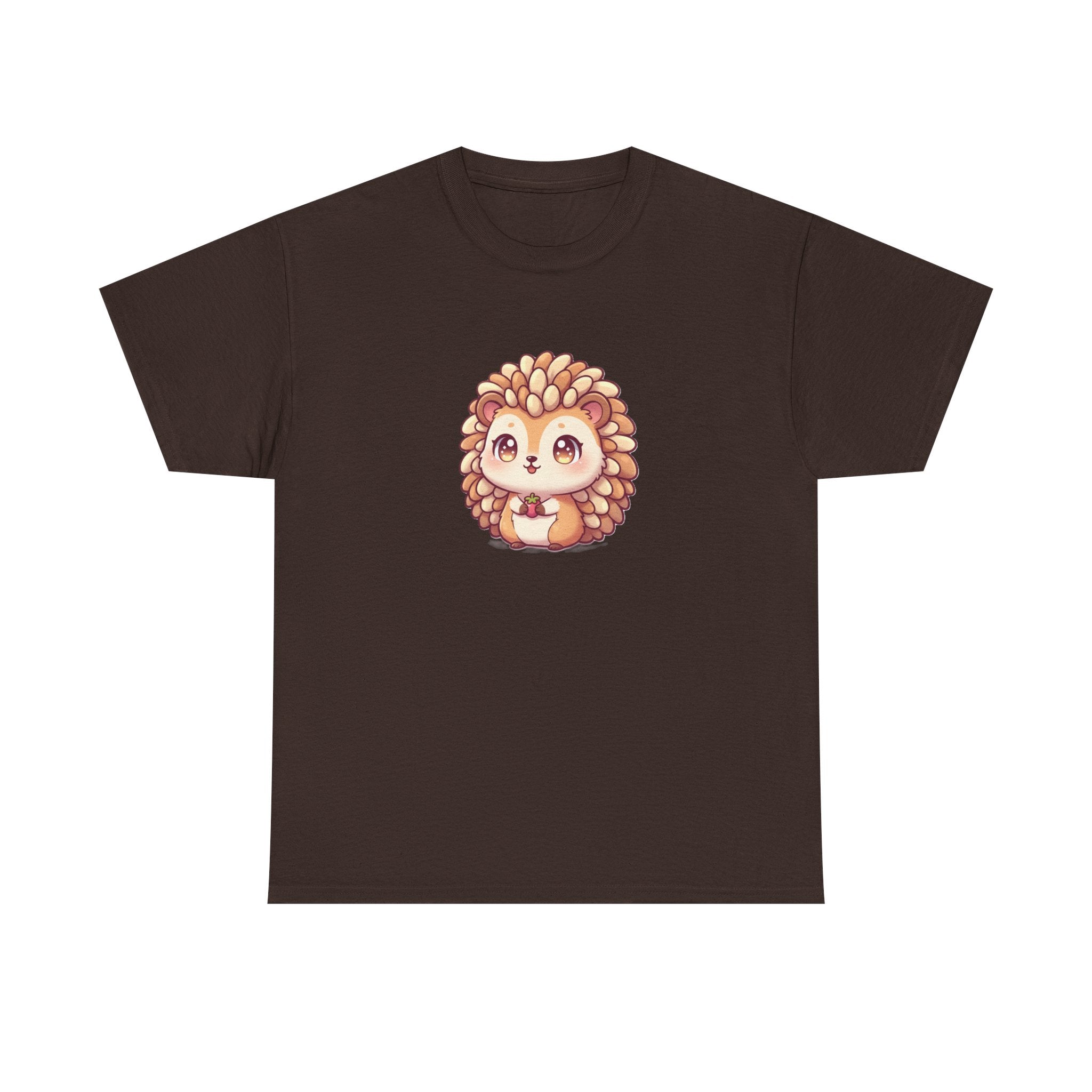Cute Hedgehog T‑Shirt — Kawaii Woodland Animal Tee - Adult