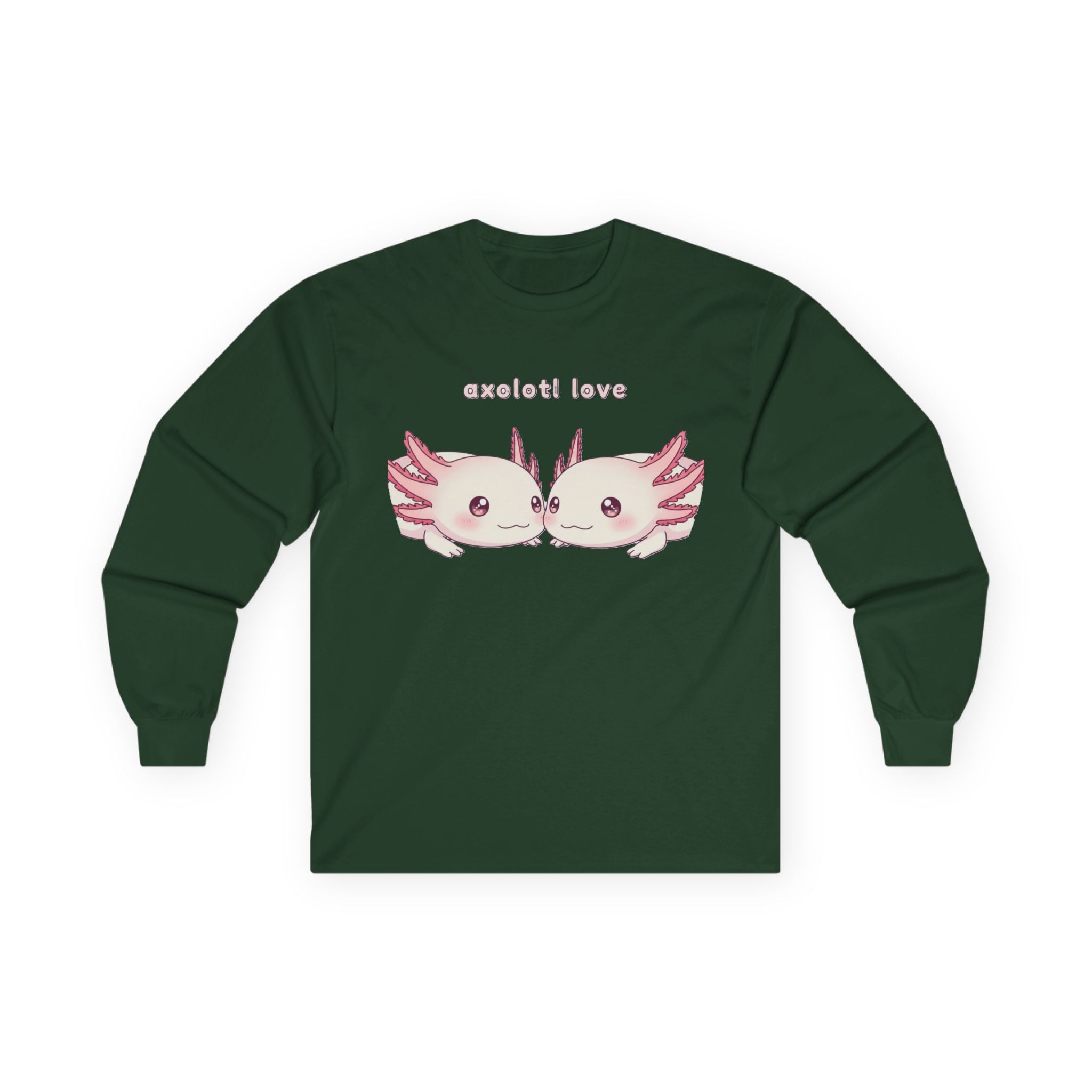 Axolotl Love Long Sleeve Tee - Adult
