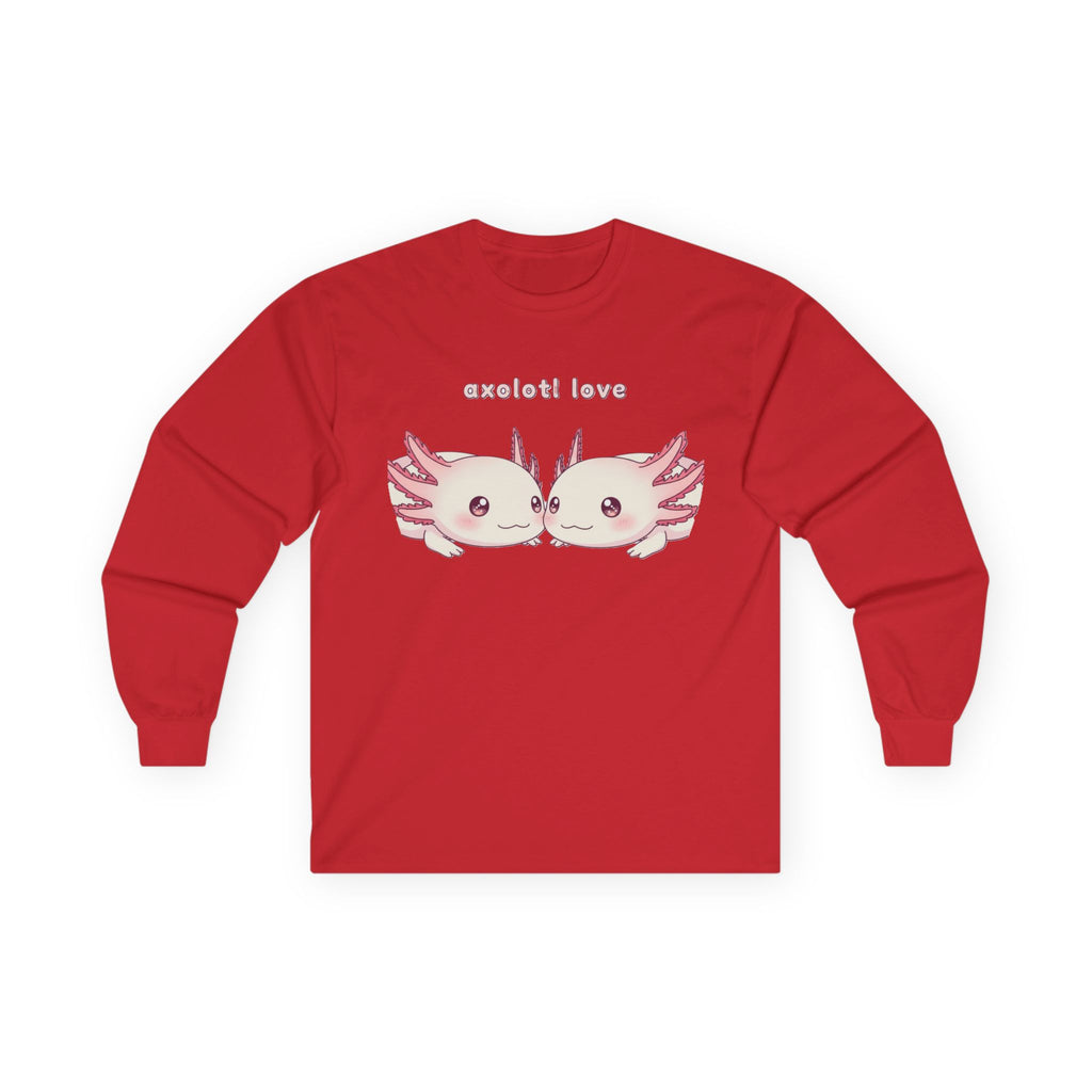 Axolotl Love Long Sleeve Tee - Adult