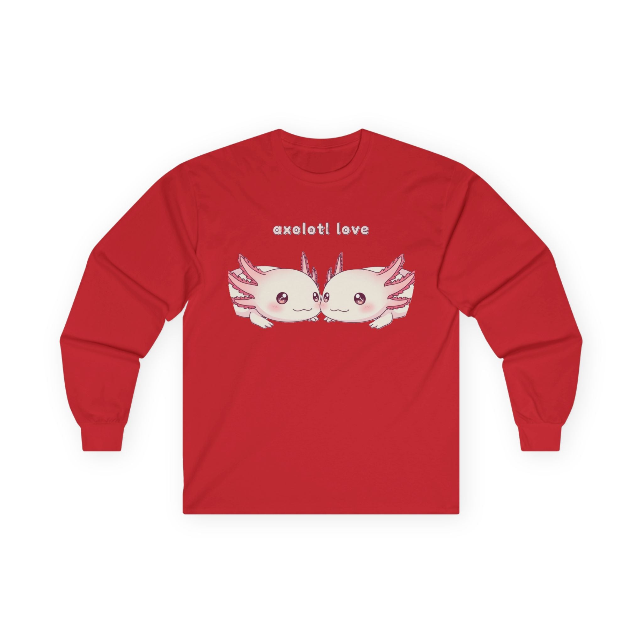 Axolotl Love Long Sleeve Tee - Adult
