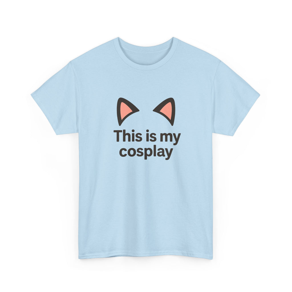 Cat Ear 'This Is My Cosplay' T-Shirt - Adult