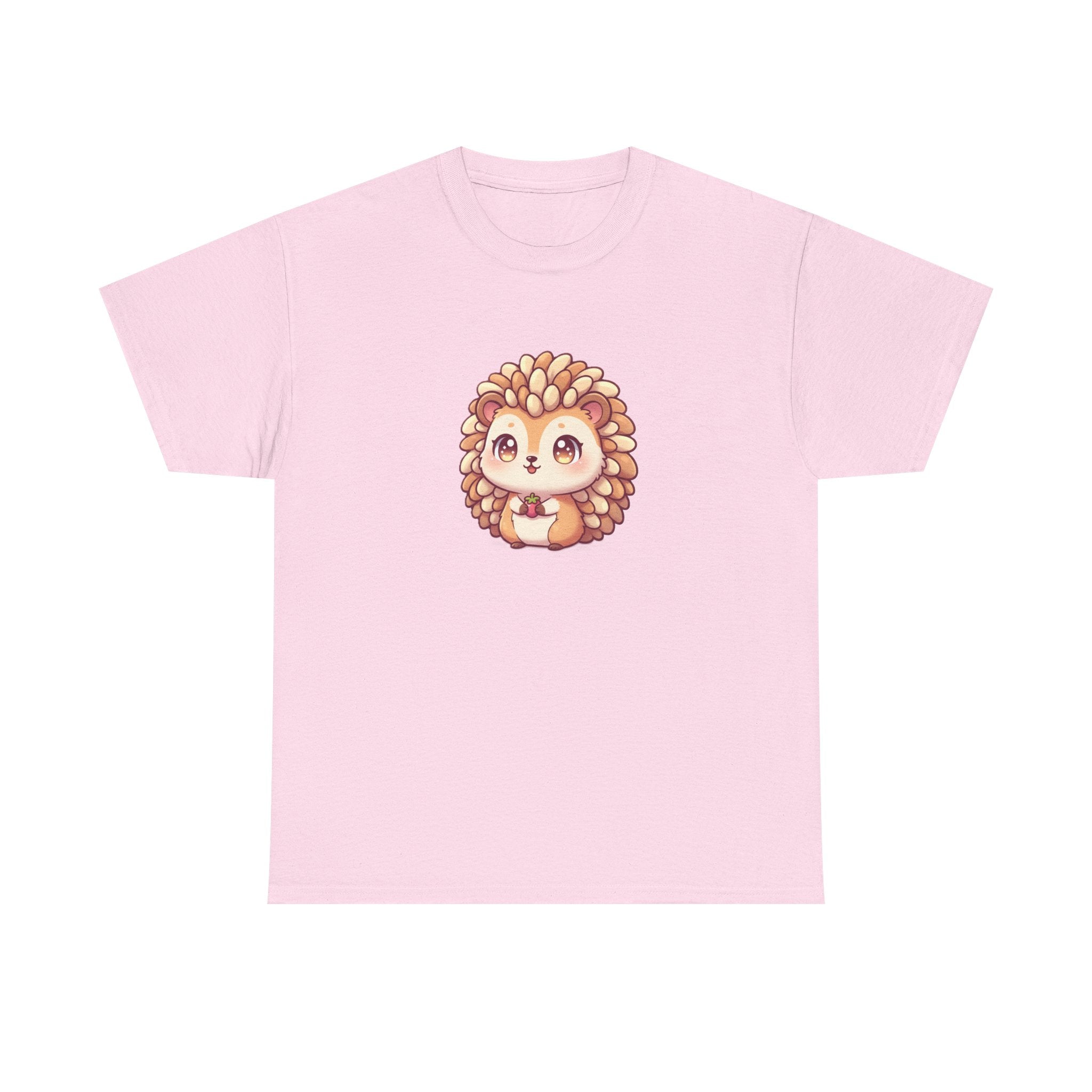 Cute Hedgehog T‑Shirt — Kawaii Woodland Animal Tee - Adult