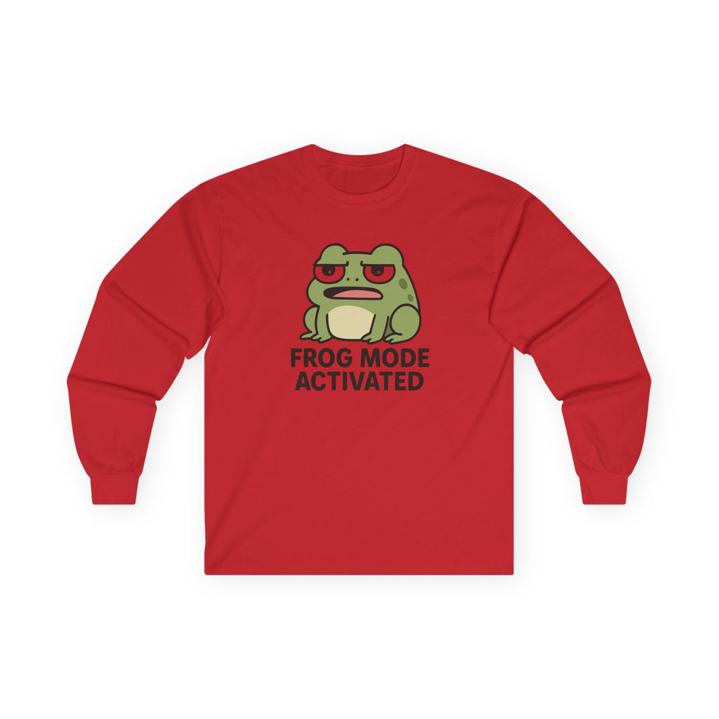 Frog Mode Activated Long Sleeve Tee - Adult