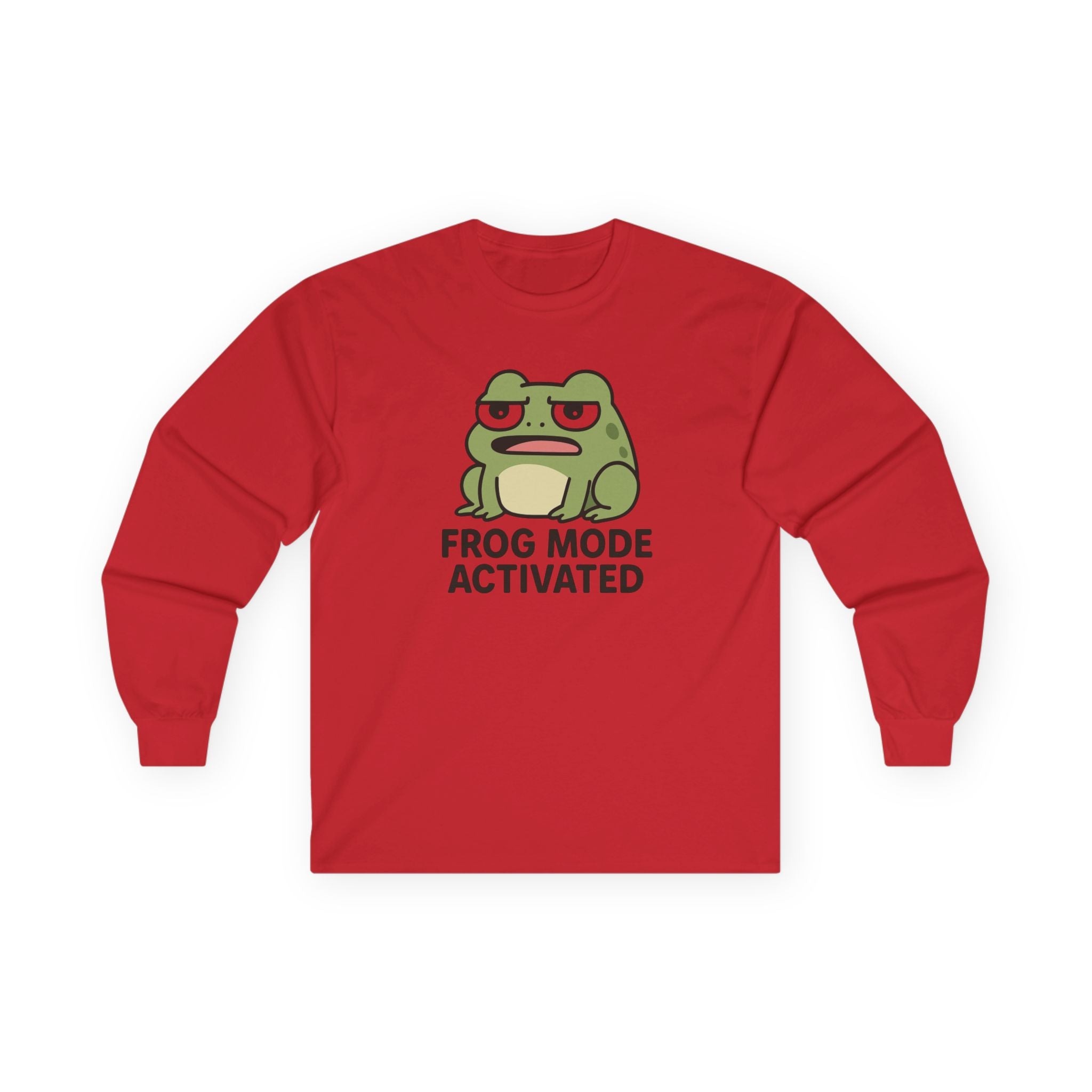 Frog Mode Activated Long Sleeve Tee - Adult