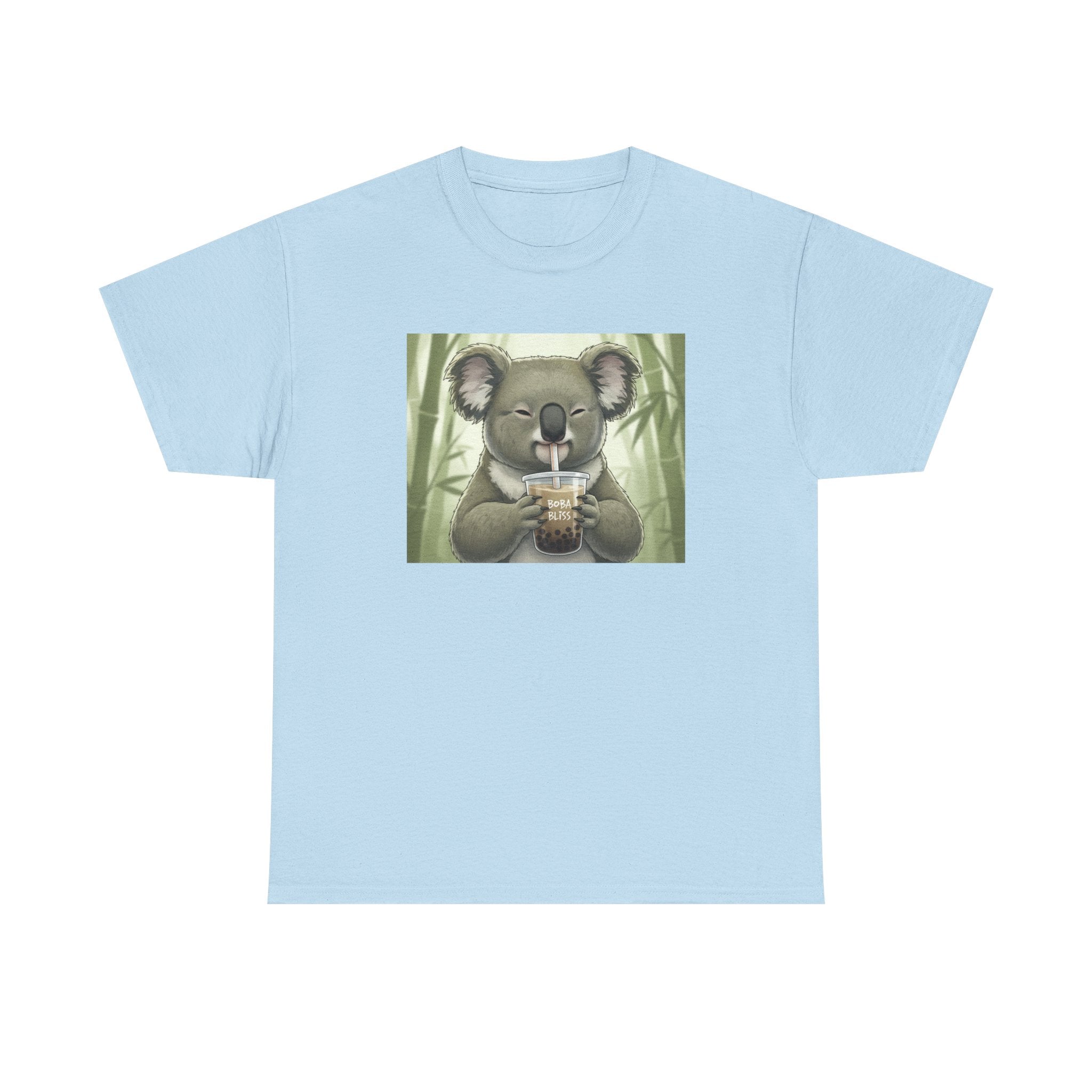 Koala Bubble Tea T‑Shirt — Cute Koala Drinking Boba Graphic Tee - Adult