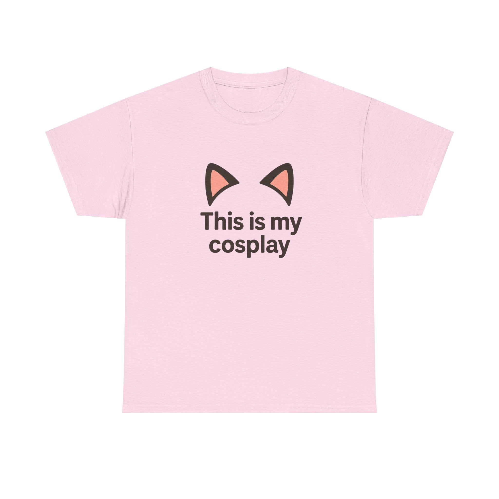 Cat Ear 'This Is My Cosplay' T-Shirt - Adult