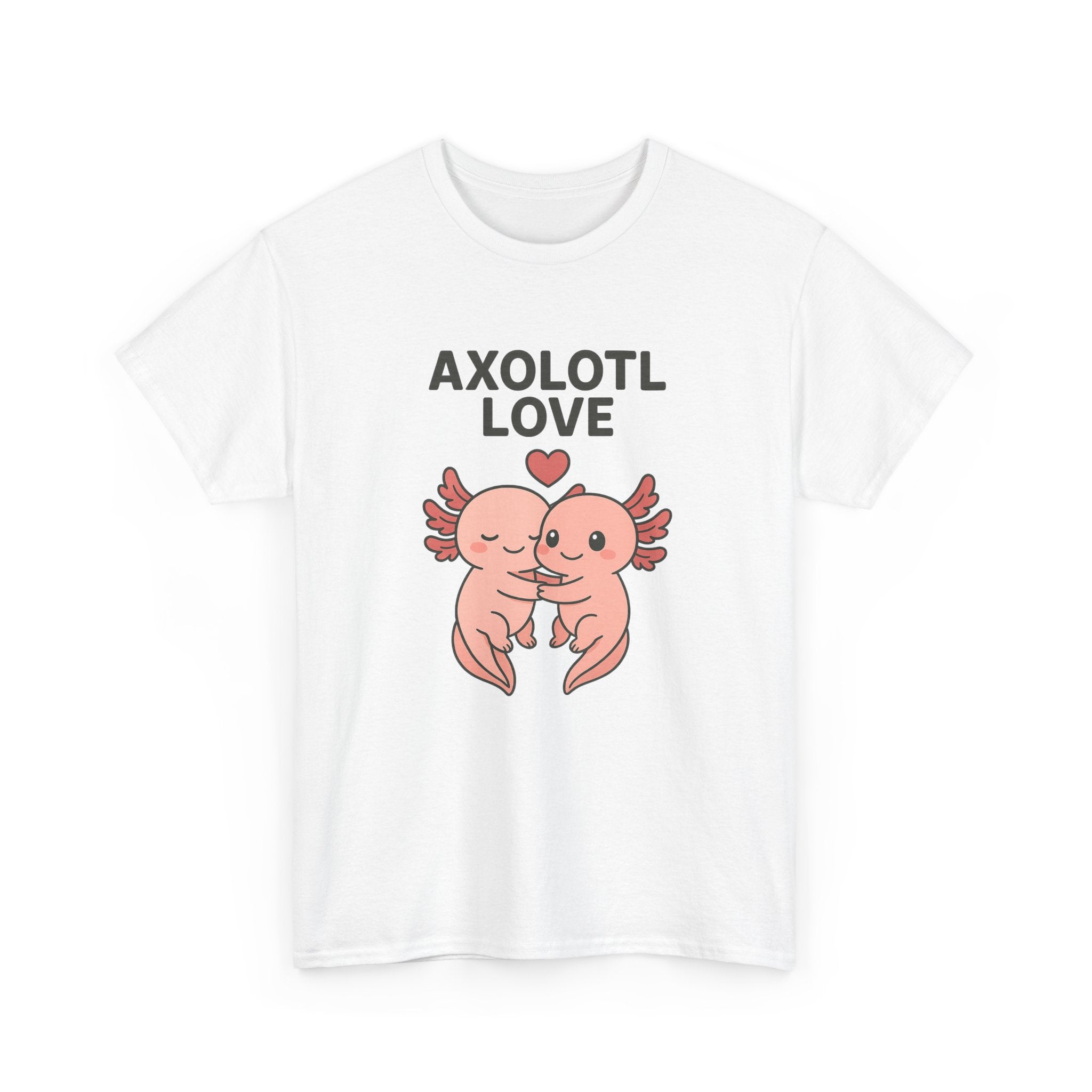 Axolotl Love Tee — Cute Matching Axolotl Shirt - Adult