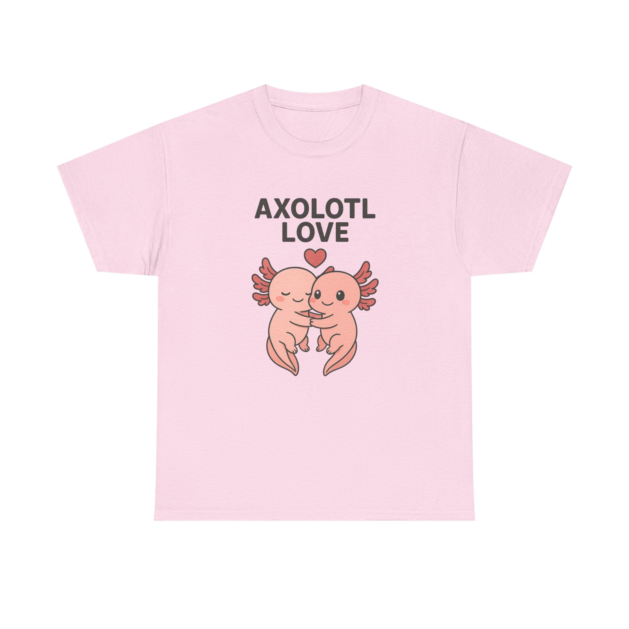 Axolotl Love Tee — Cute Matching Axolotl Shirt - Adult