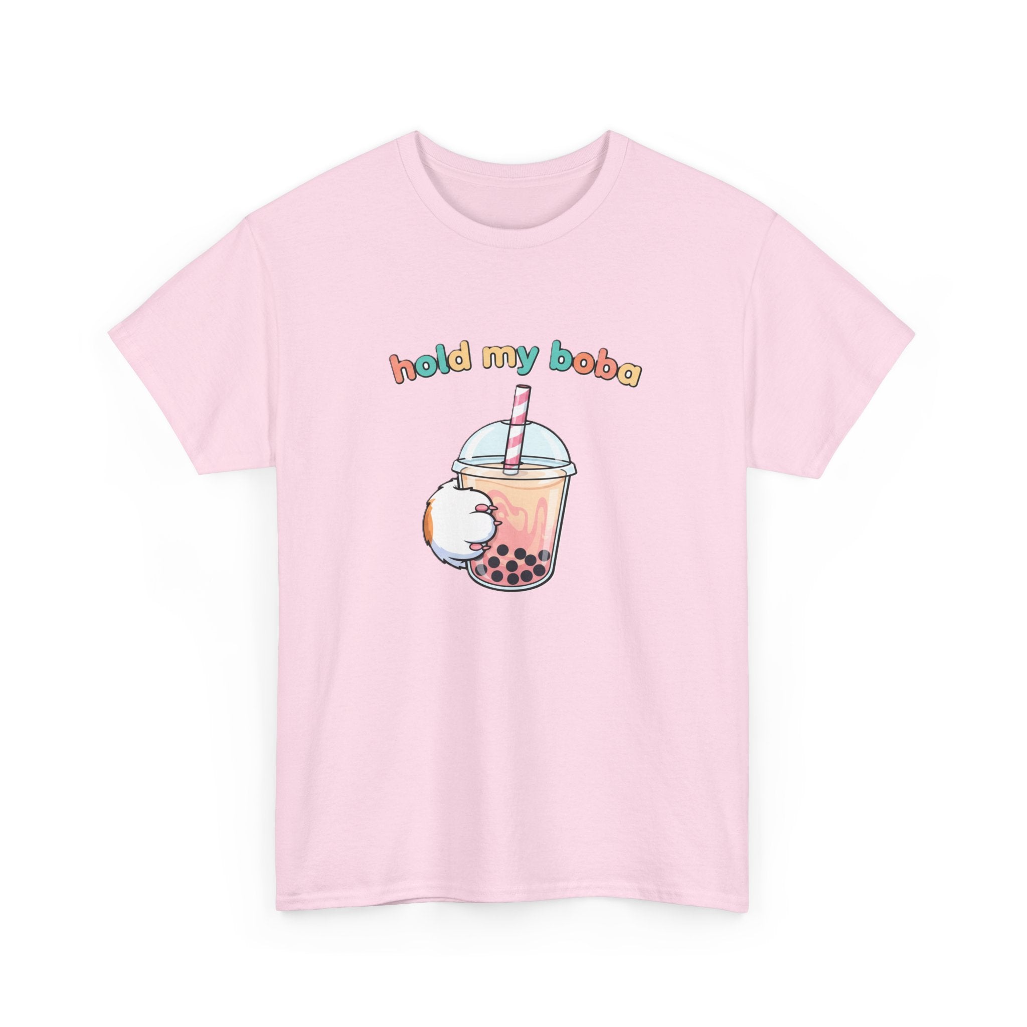 Hold My Boba T‑Shirt — Cute Bubble Tea Graphic Tee - Adult