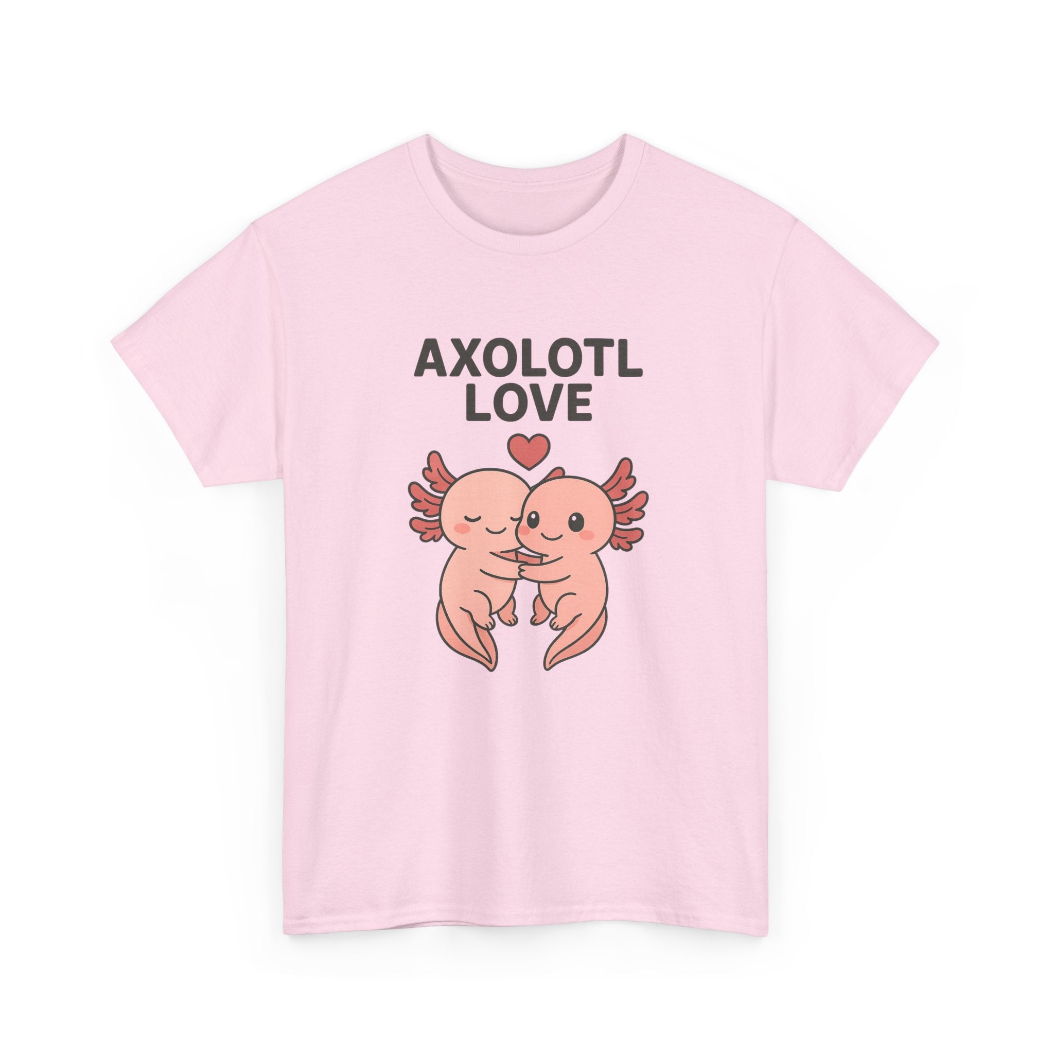 Axolotl Love Tee — Cute Matching Axolotl Shirt - Adult