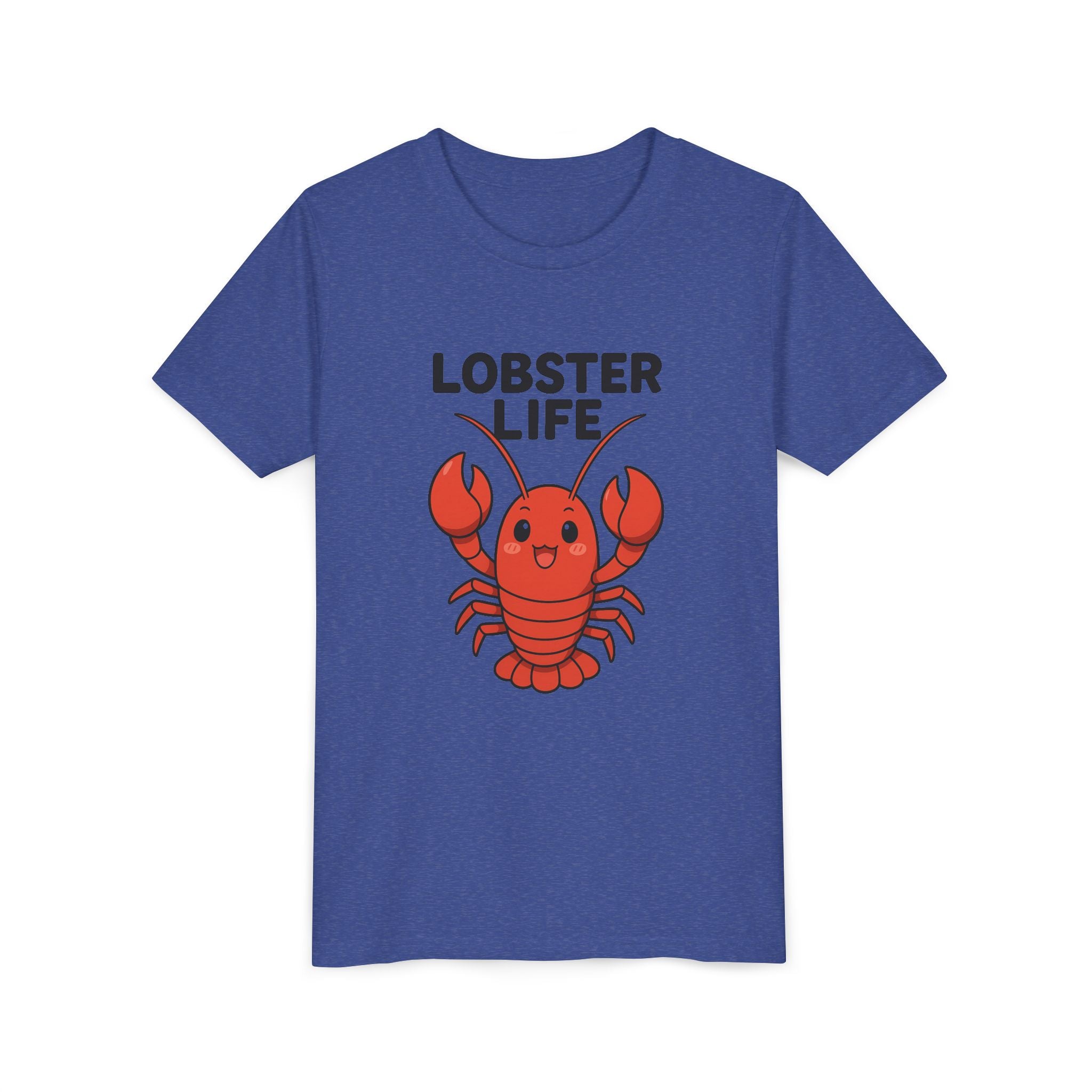 Youth Tee — Cute "Lobster Life" Kids T-Shirt (Summer Beach Shirt)