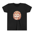 Cute Hedgehog Youth Tee — Adorable Cartoon Woodland Animal Kids Shirt