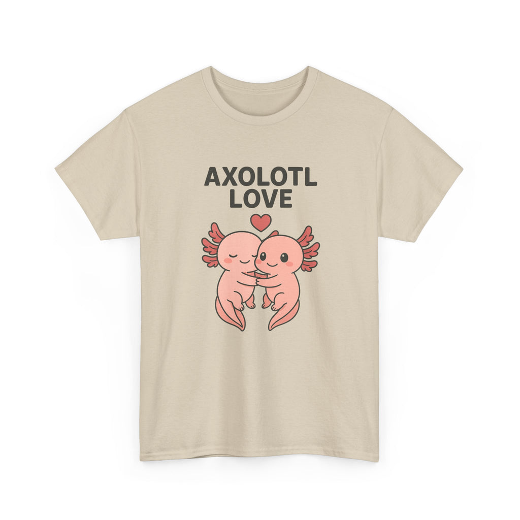 Axolotl Love Tee — Cute Matching Axolotl Shirt - Adult