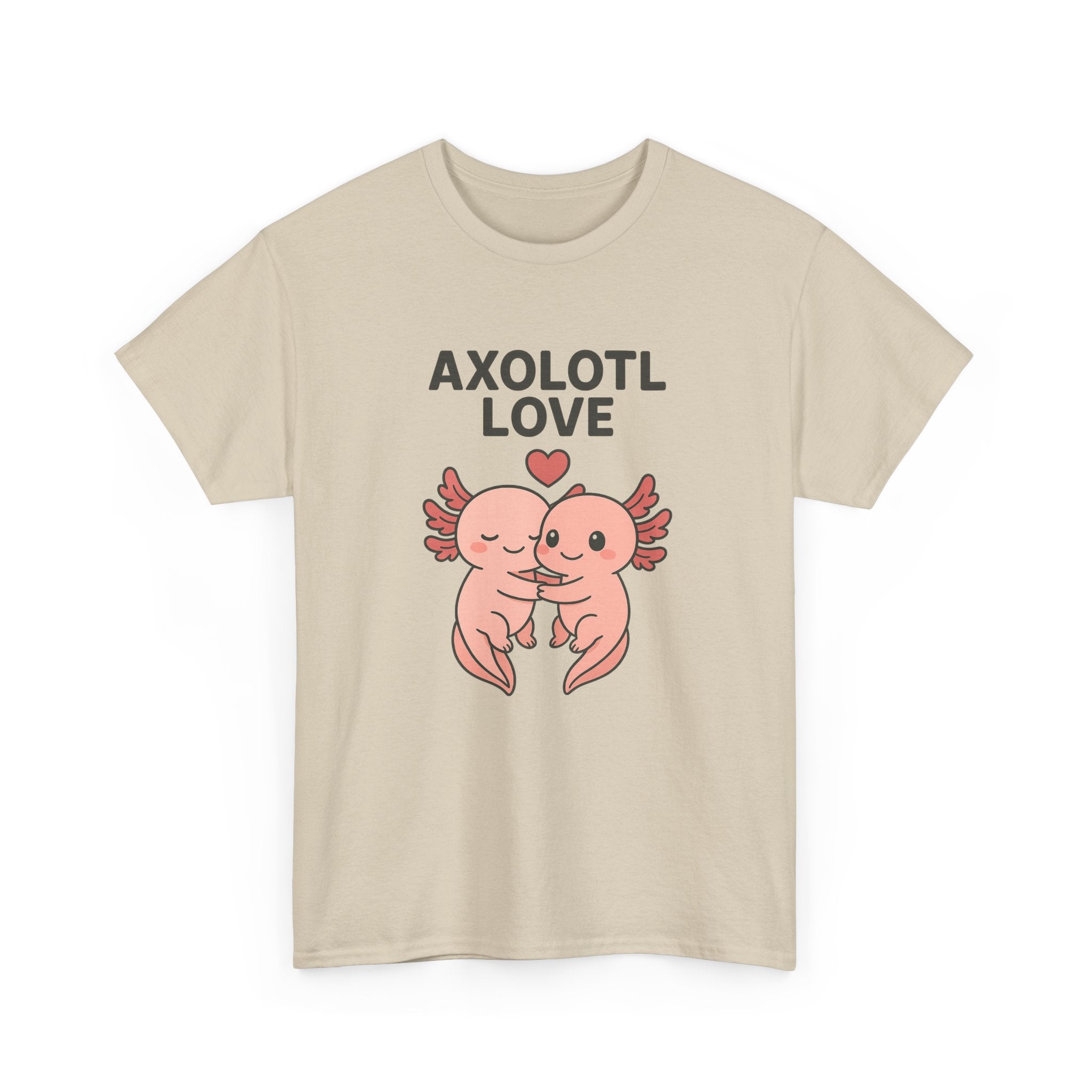 Axolotl Love Tee — Cute Matching Axolotl Shirt - Adult