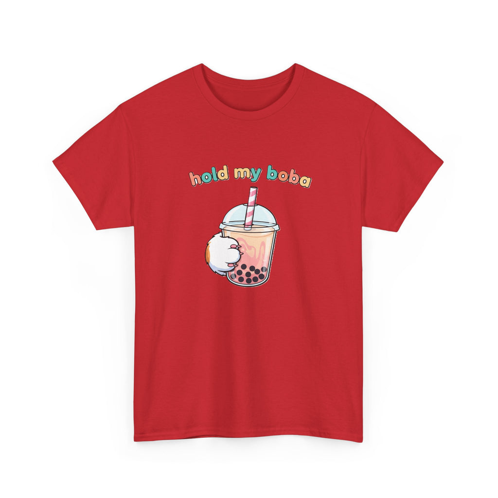 Hold My Boba T‑Shirt — Cute Bubble Tea Graphic Tee - Adult