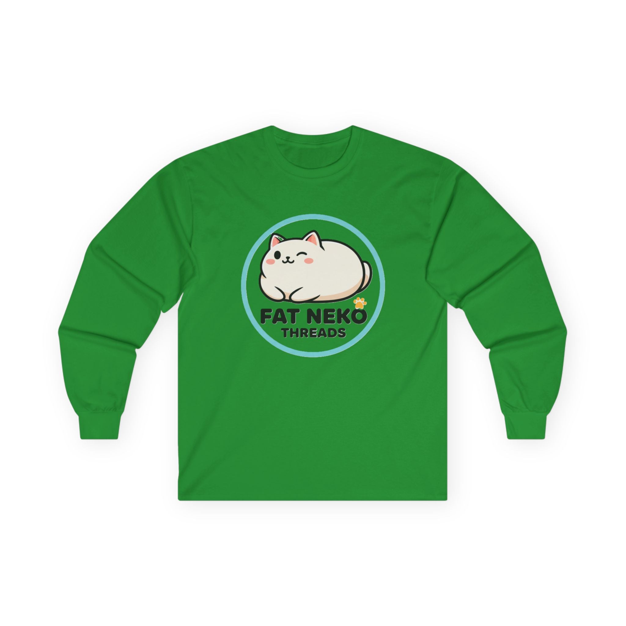 Fat Neko Threads Long Sleeve Tee - Adult
