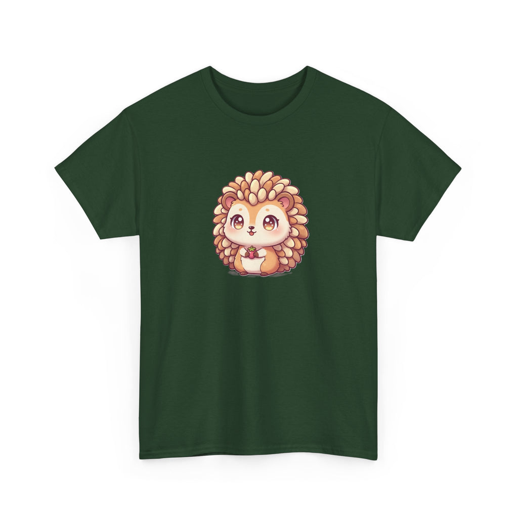 Cute Hedgehog T‑Shirt — Kawaii Woodland Animal Tee - Adult