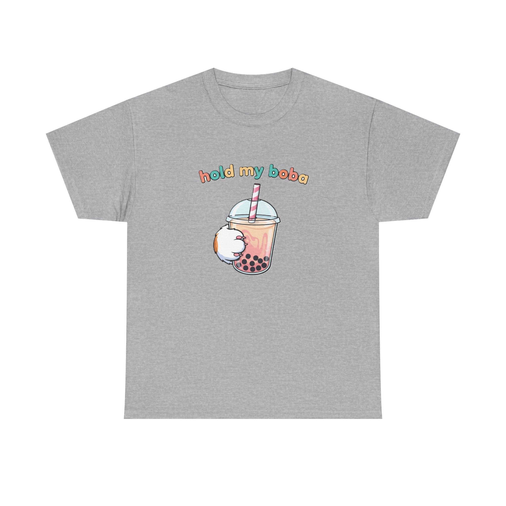 Hold My Boba T‑Shirt — Cute Bubble Tea Graphic Tee - Adult
