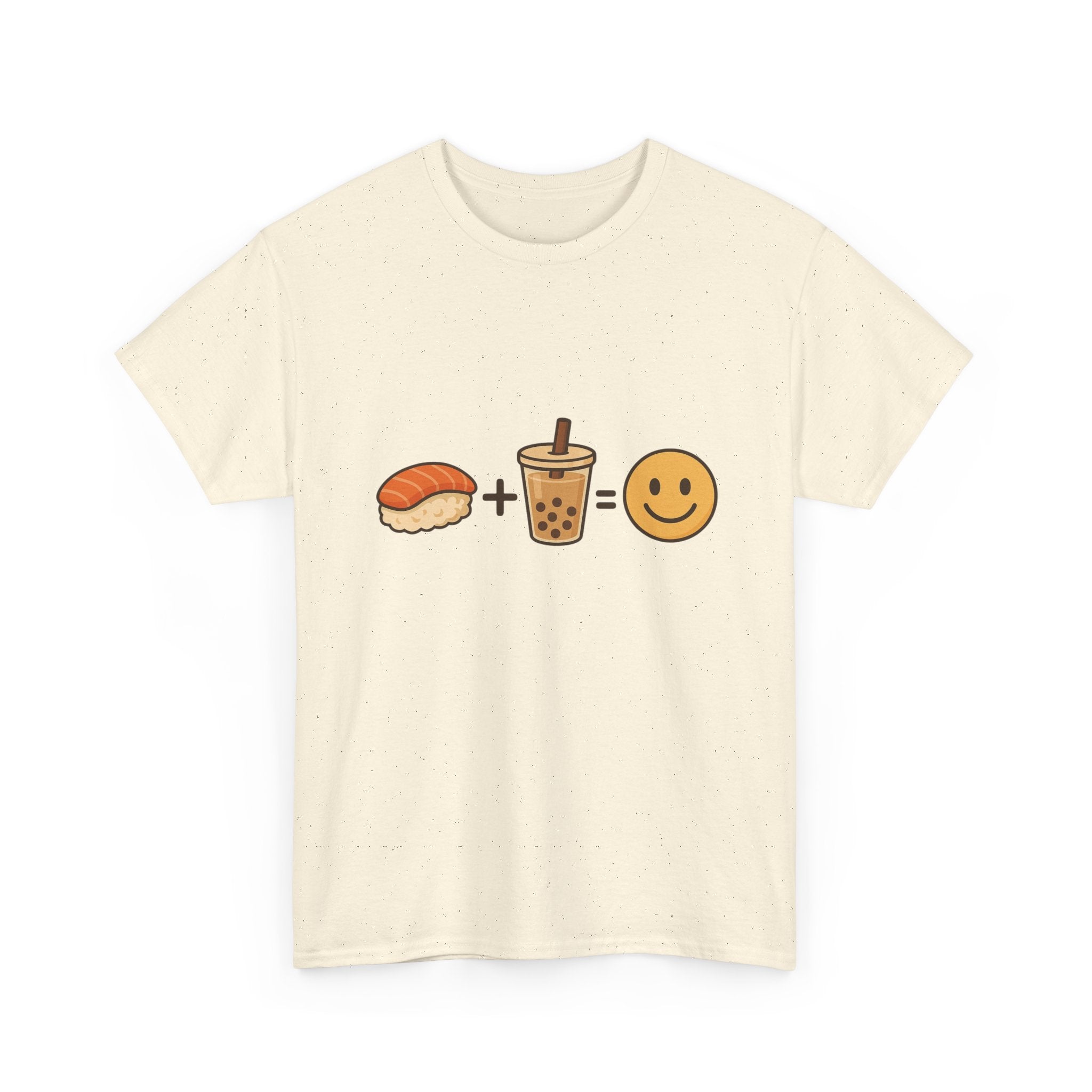 Sushi + Boba = Happy Tee - Adult