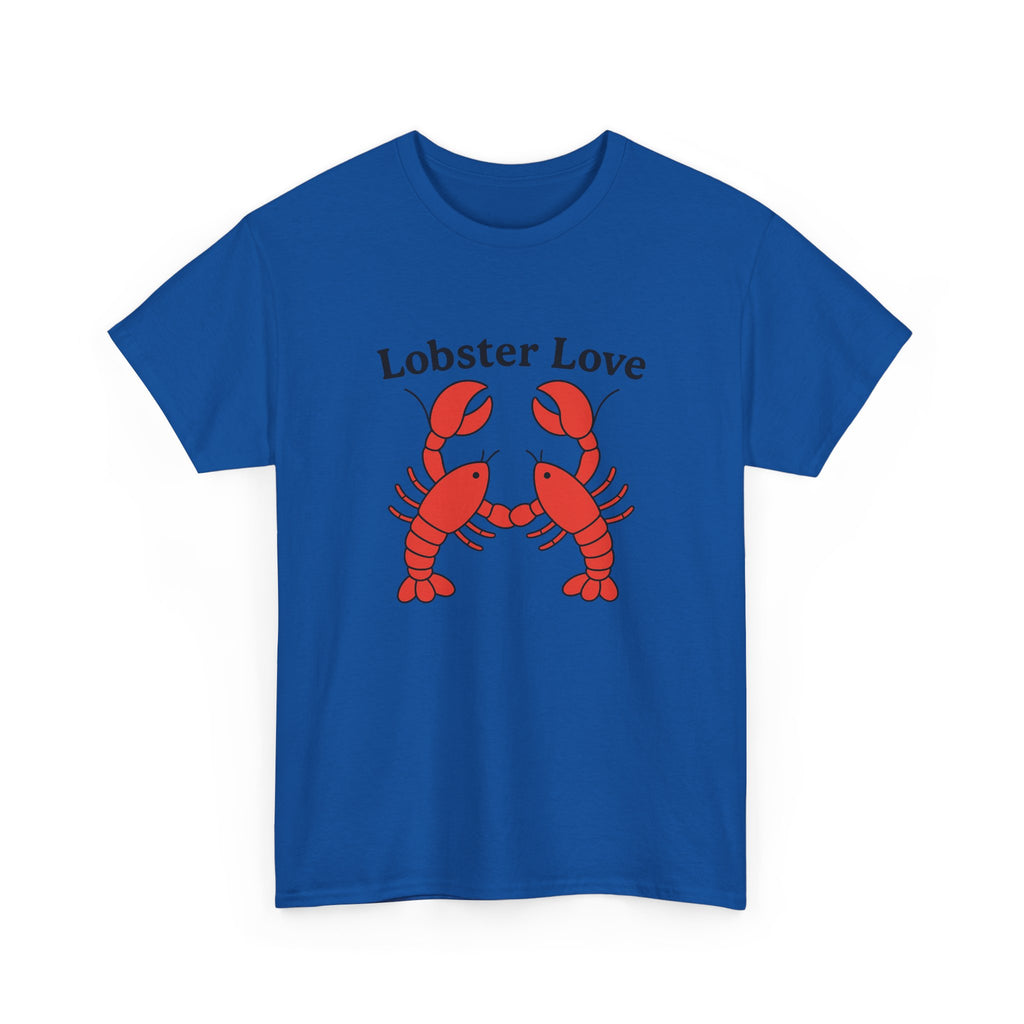 Lobster Love T‑Shirt — Cute Lobster Couple Graphic Tee - Adult