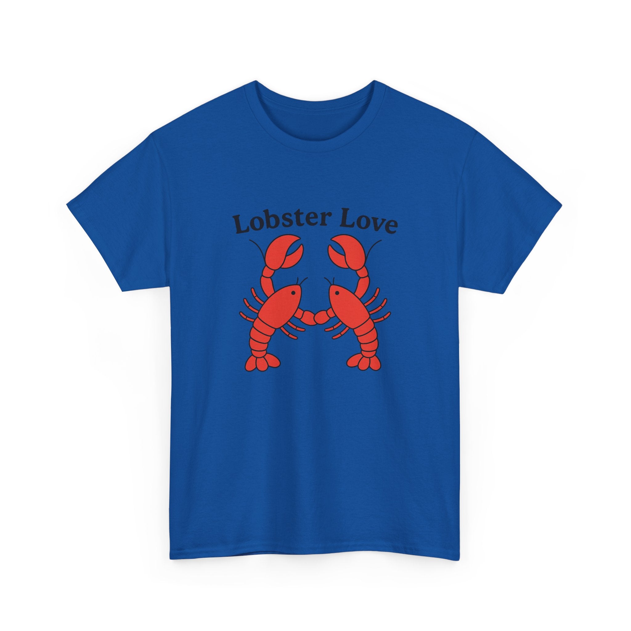 Lobster Love T‑Shirt — Cute Lobster Couple Graphic Tee - Adult