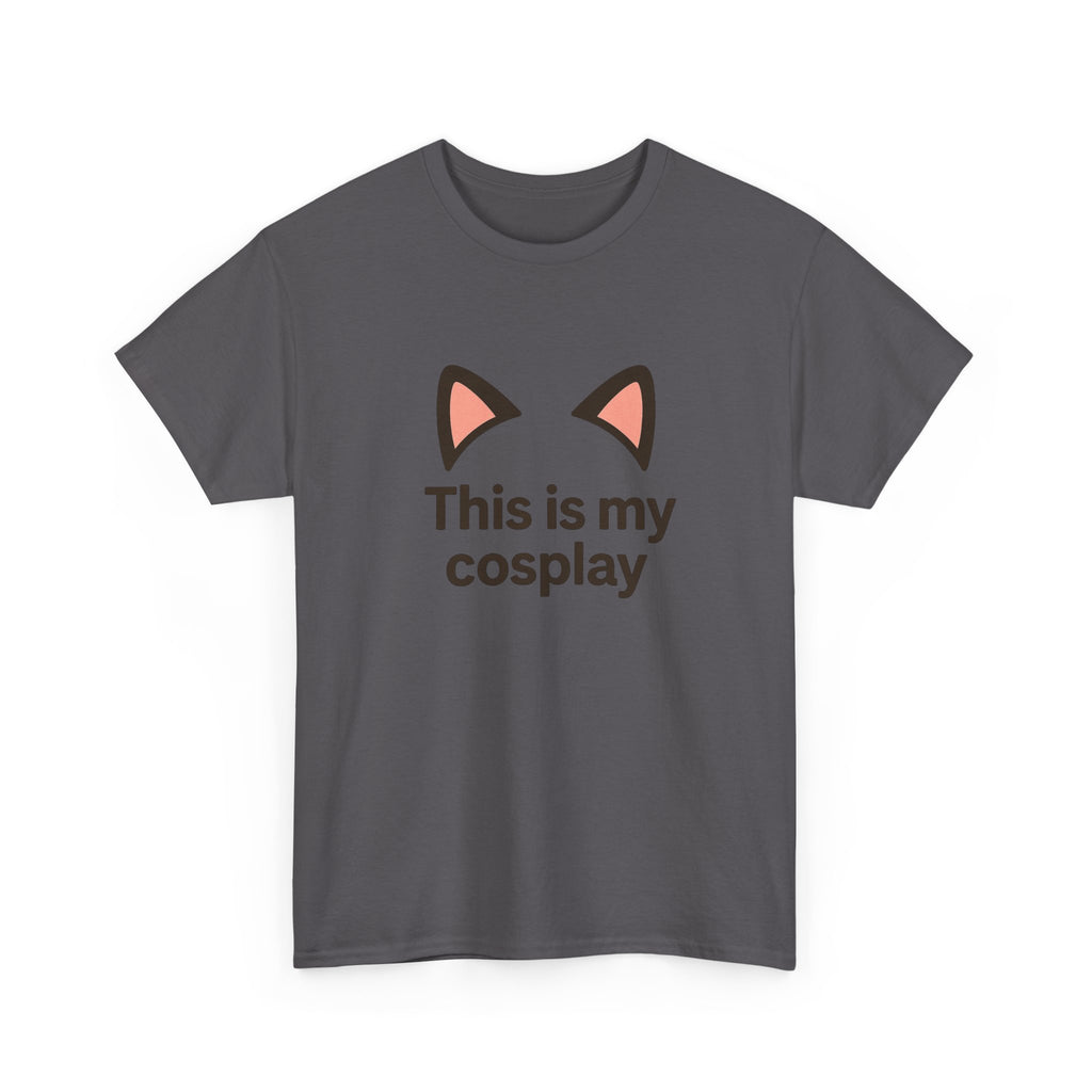 Cat Ear 'This Is My Cosplay' T-Shirt - Adult
