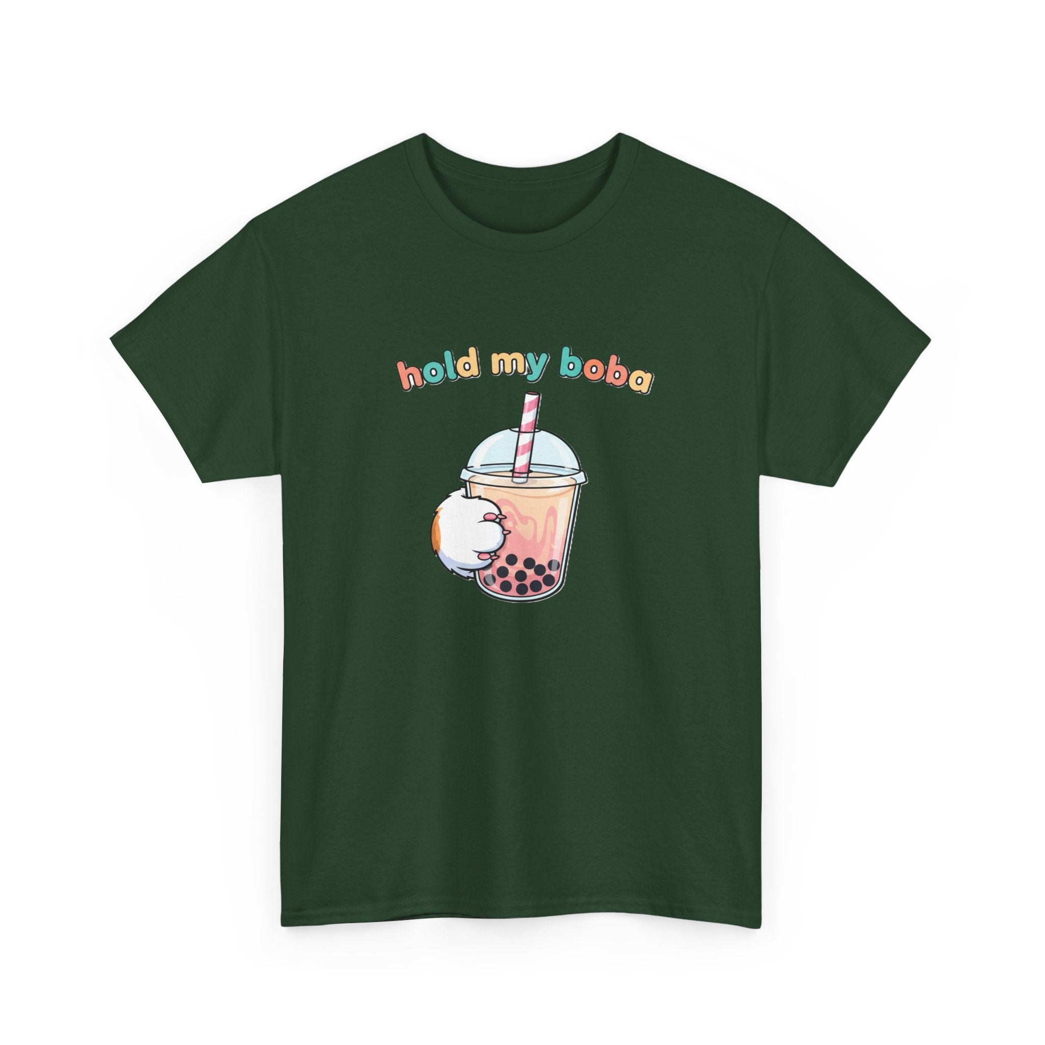 Hold My Boba T‑Shirt — Cute Bubble Tea Graphic Tee - Adult