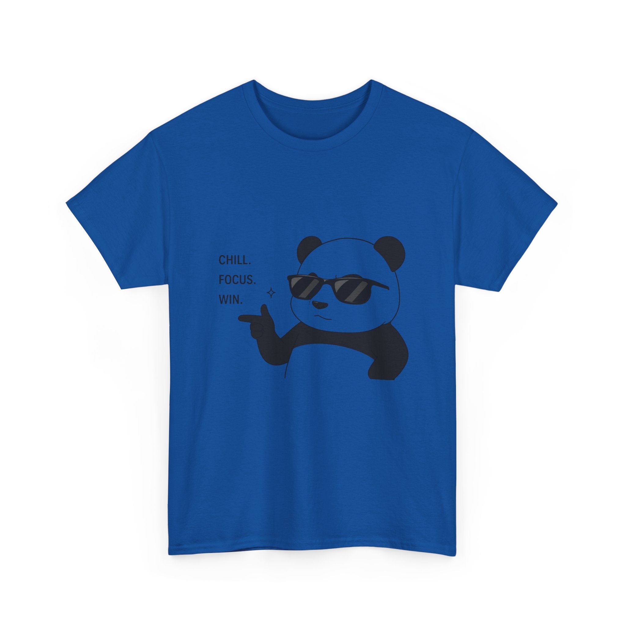 Panda 'Chill. Focus. Win.' T-Shirt - Adult