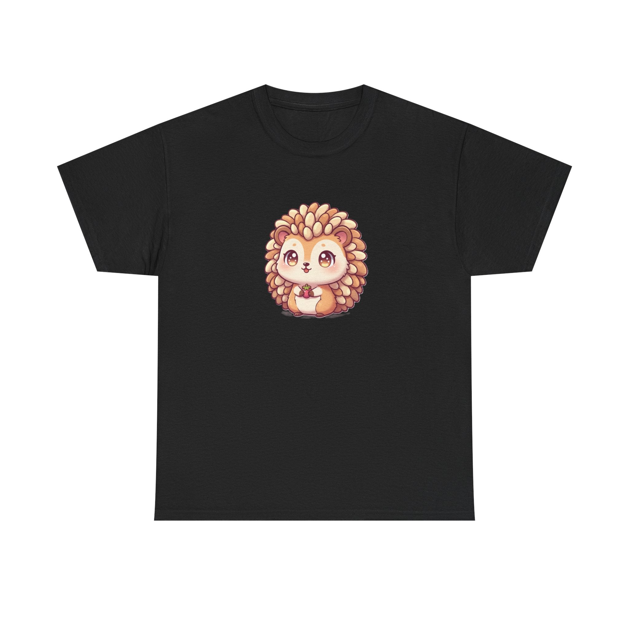 Cute Hedgehog T‑Shirt — Kawaii Woodland Animal Tee - Adult