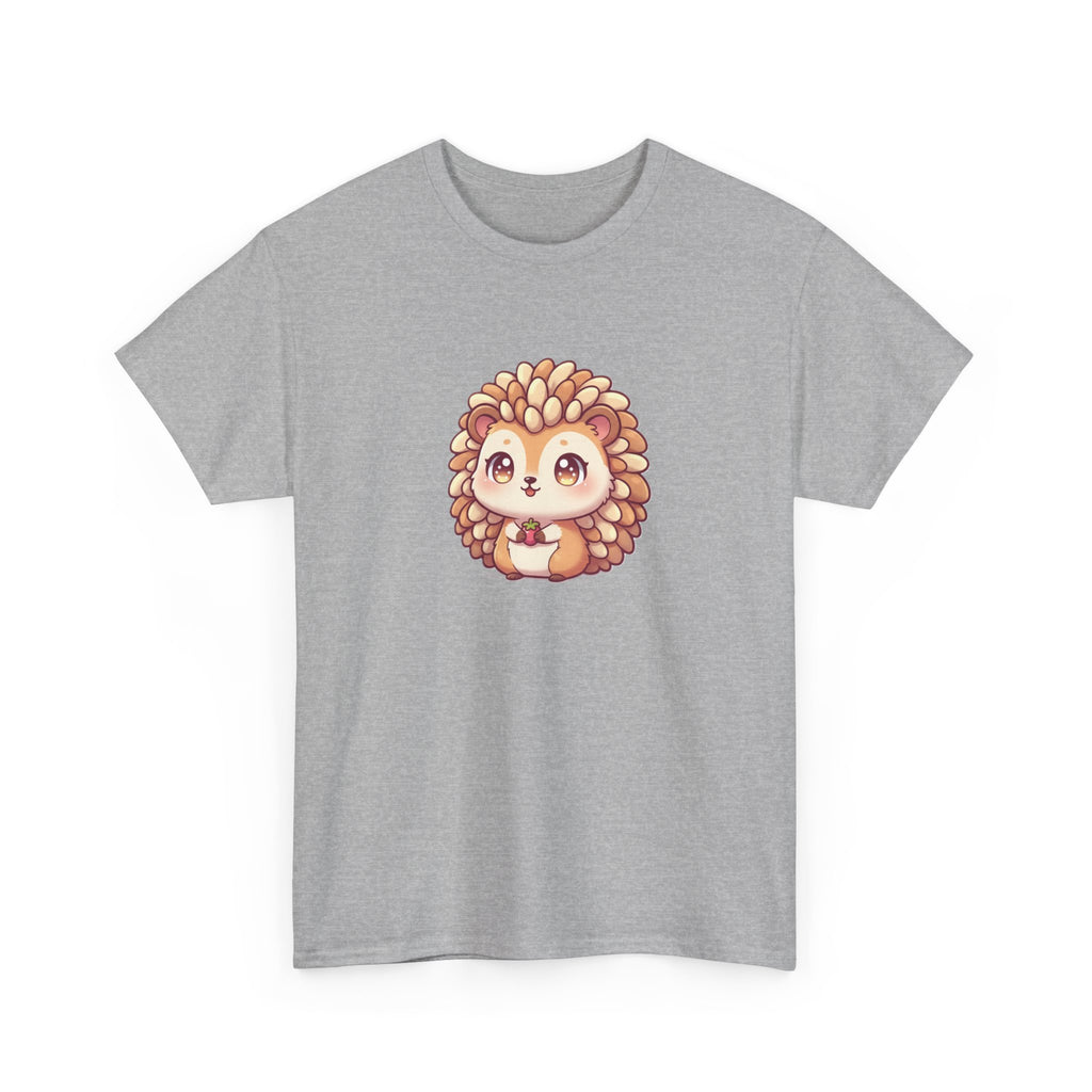 Cute Hedgehog T‑Shirt — Kawaii Woodland Animal Tee - Adult