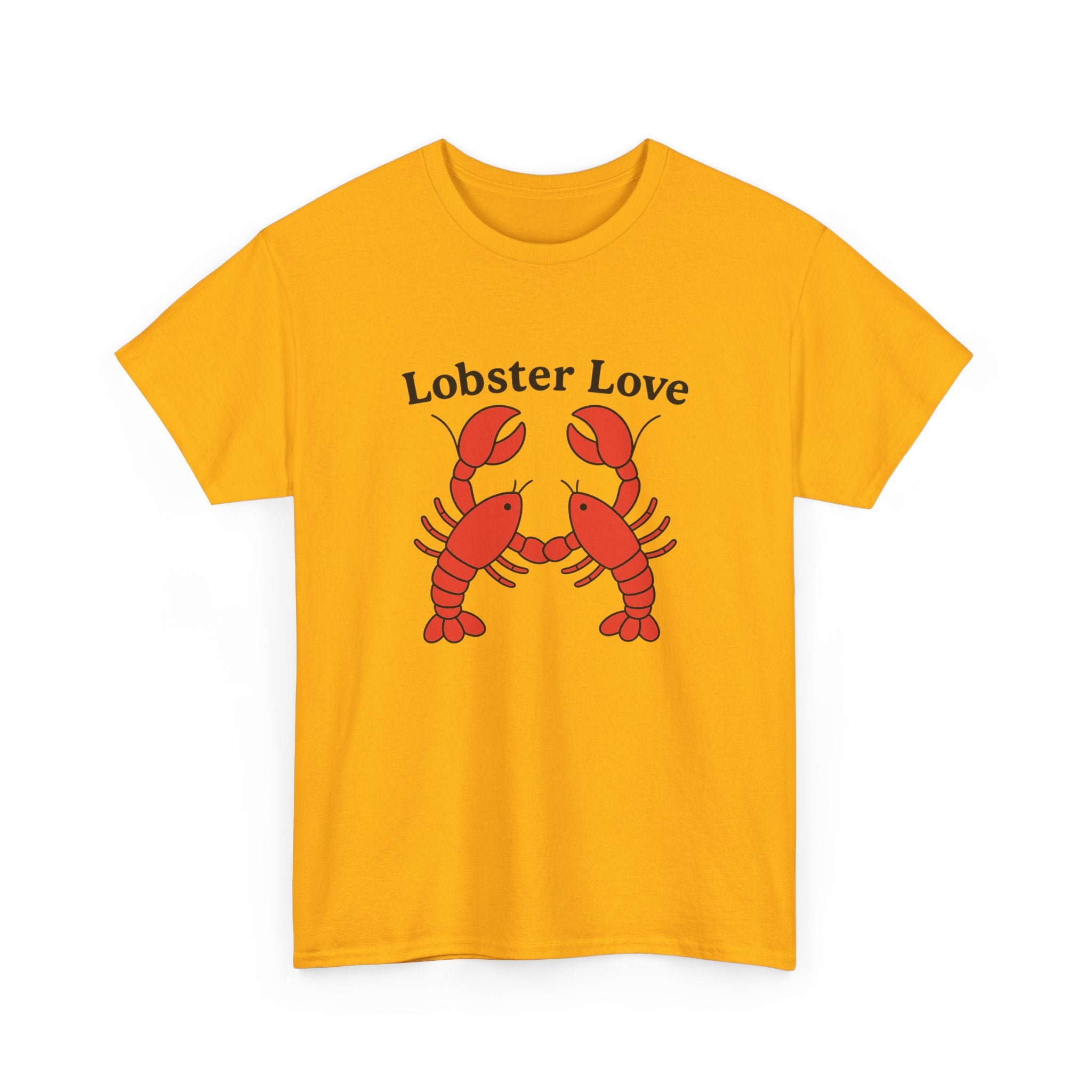 Lobster Love T‑Shirt — Cute Lobster Couple Graphic Tee - Adult