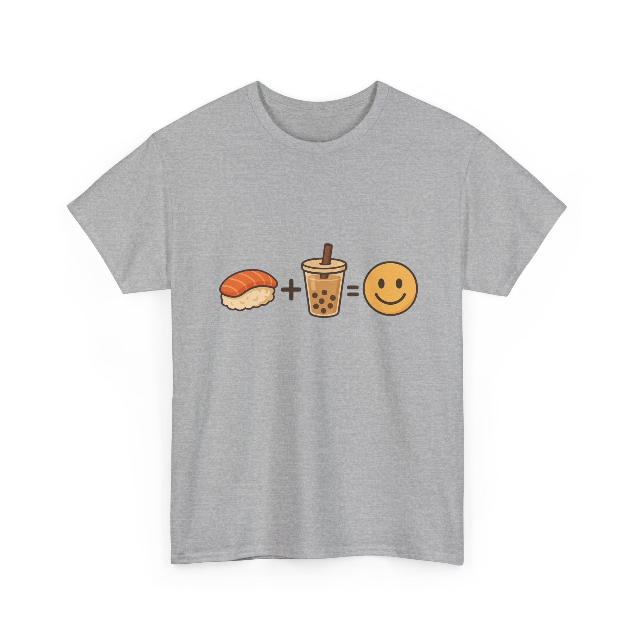 Sushi + Boba = Happy Tee - Adult