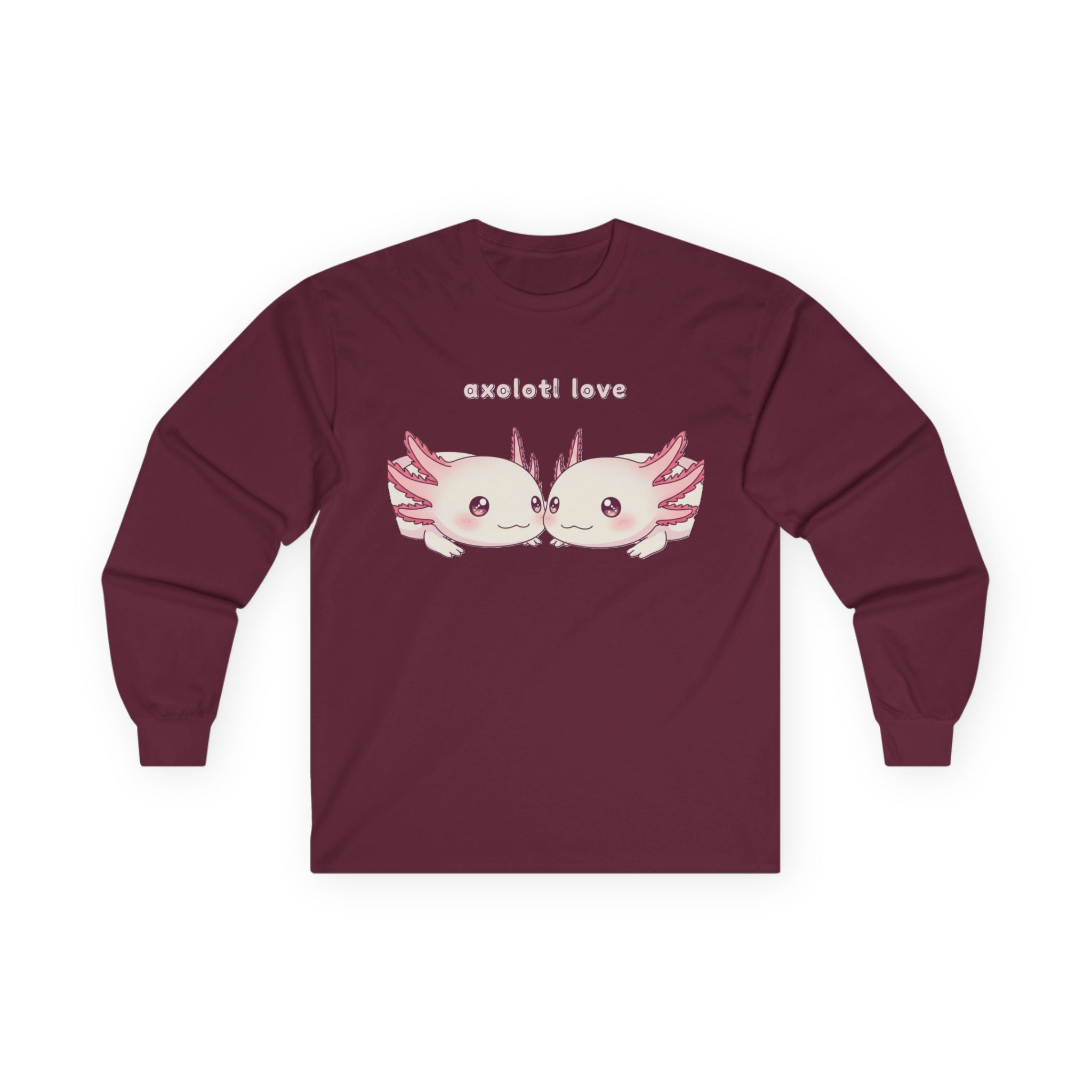 Axolotl Love Long Sleeve Tee - Adult