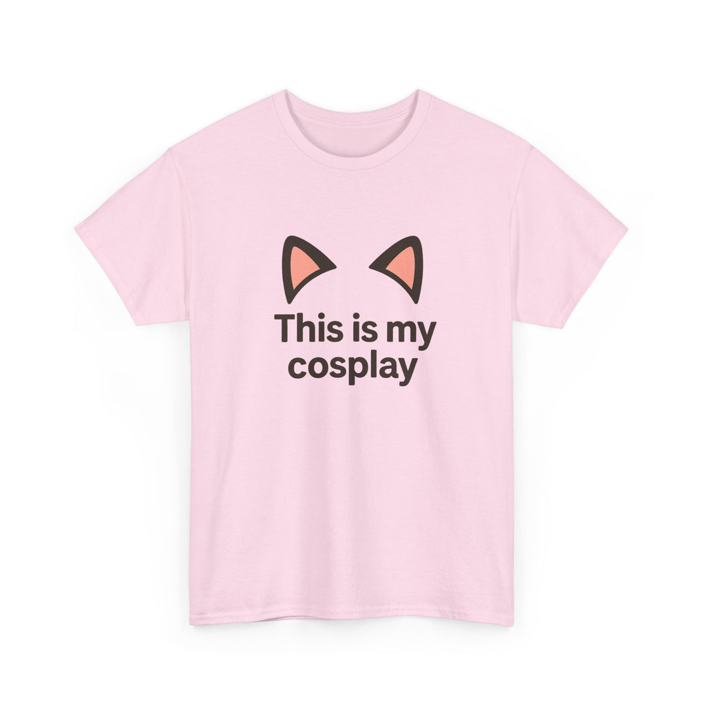 Cat Ear 'This Is My Cosplay' T-Shirt - Adult
