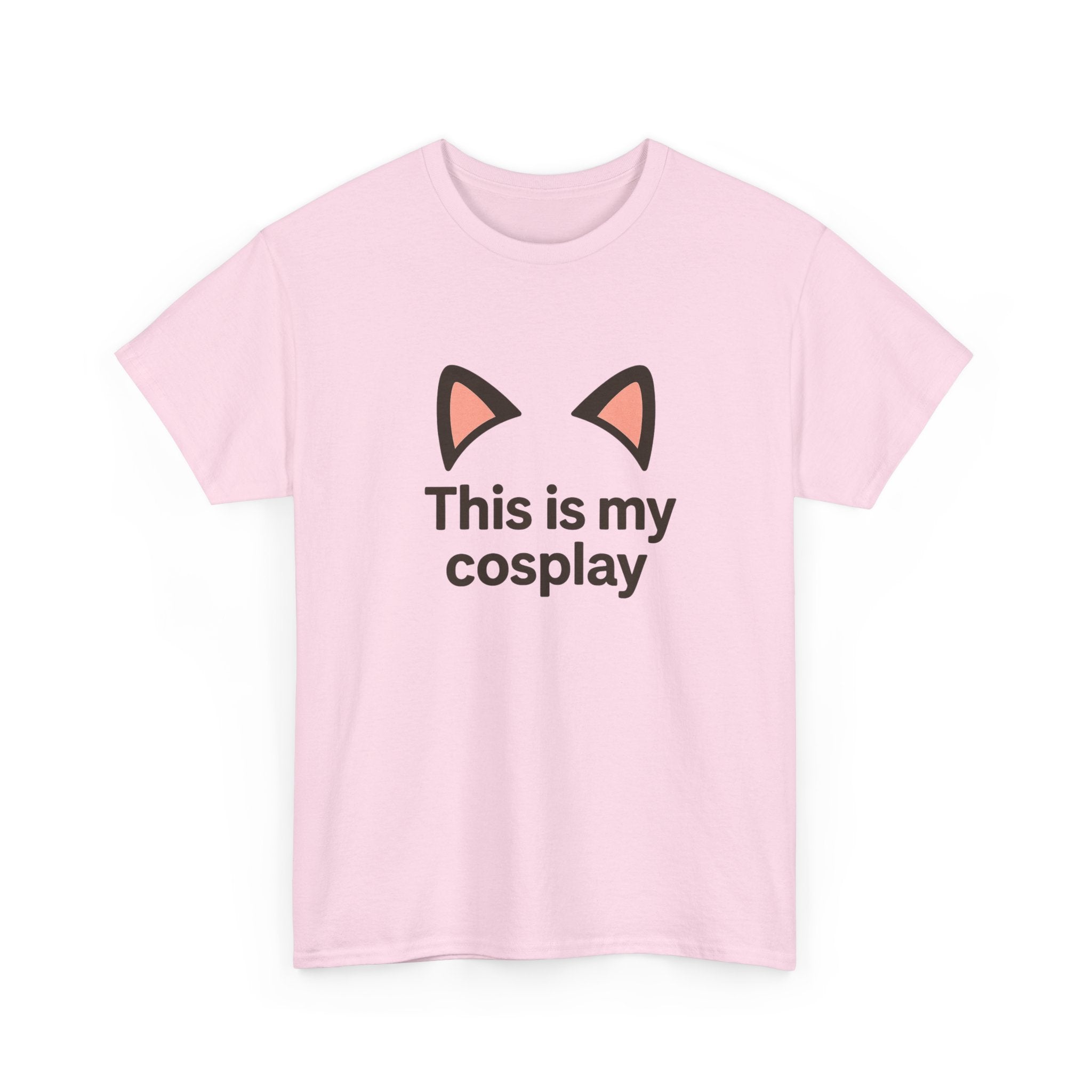 Cat Ear 'This Is My Cosplay' T-Shirt - Adult