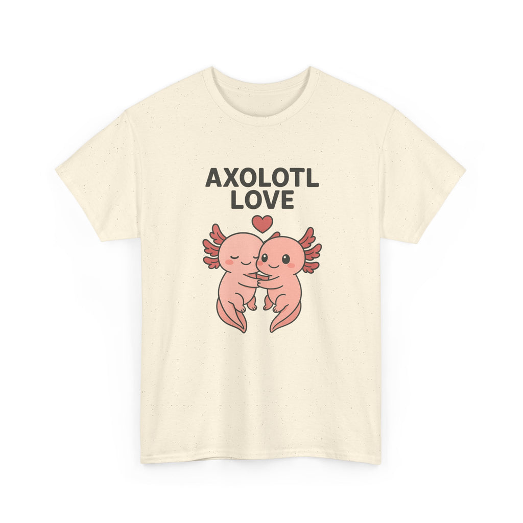 Axolotl Love Tee — Cute Matching Axolotl Shirt - Adult