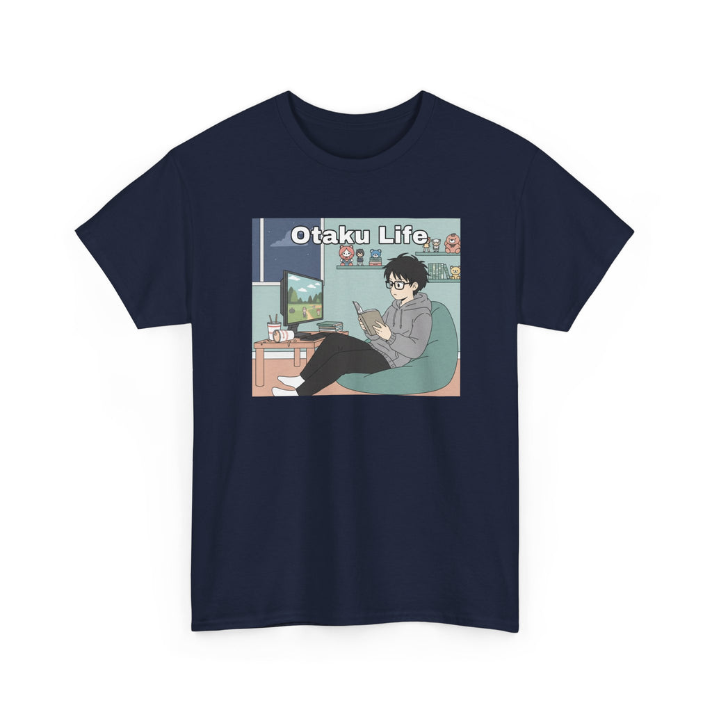 Otaku Life T-Shirt — Chill Anime Gamer Graphic Tee - Adult