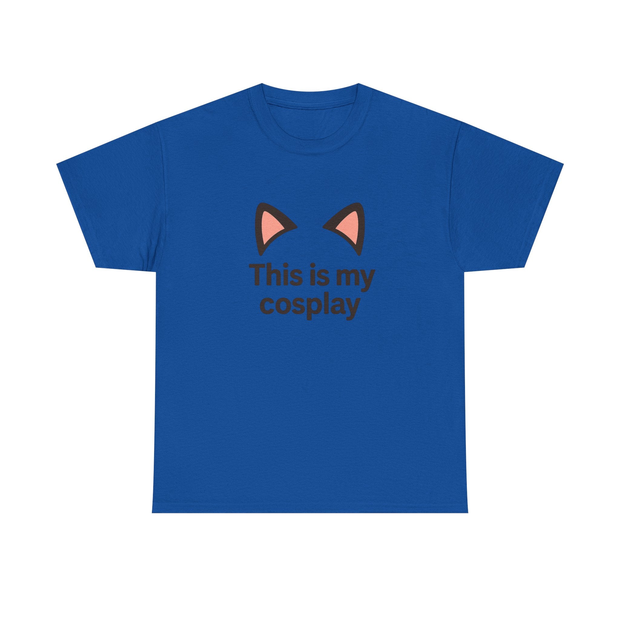 Cat Ear 'This Is My Cosplay' T-Shirt - Adult