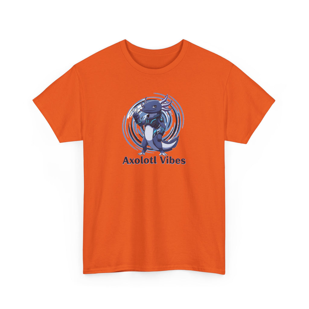 Axolotl Vibes T-Shirt — Cool Blue Axolotl Graphic Tee - Adult