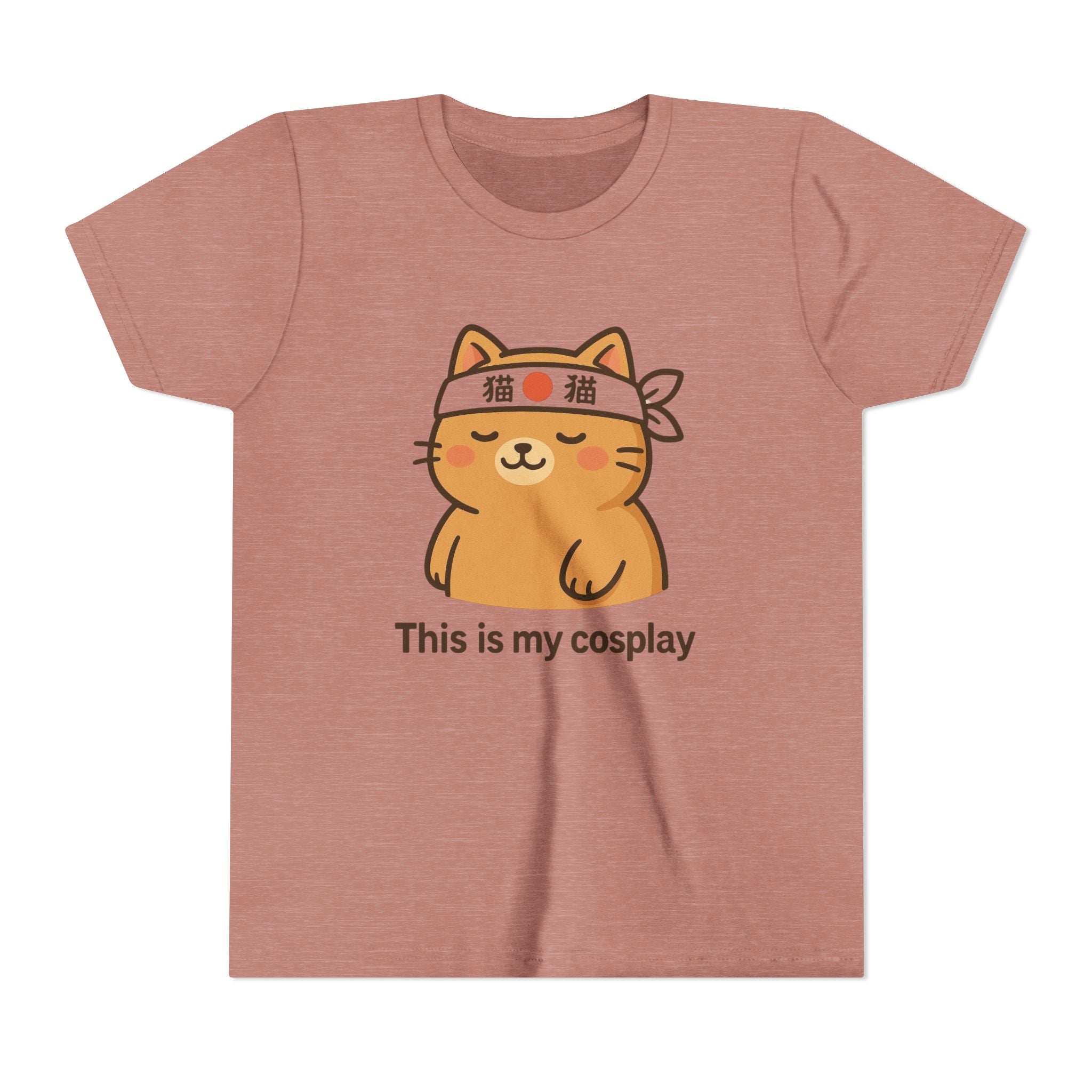 Kids" This Is My Cosplay" Cat Tee — Cute Anime Kawaii Cat Costume Shirt for Children
