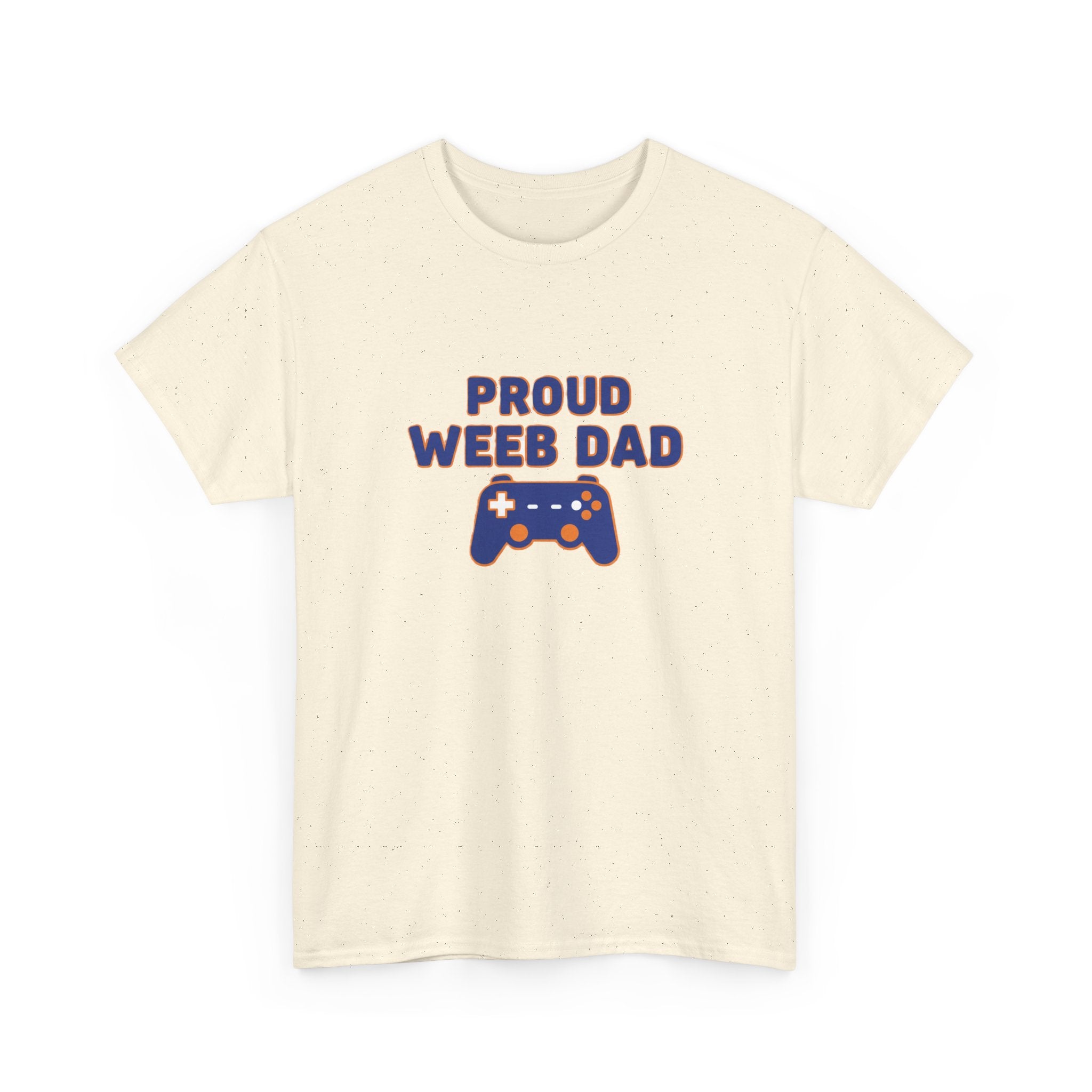 Proud Weeb Dad T-Shirt — Gamer Controller Graphic Dad Tee - Adult