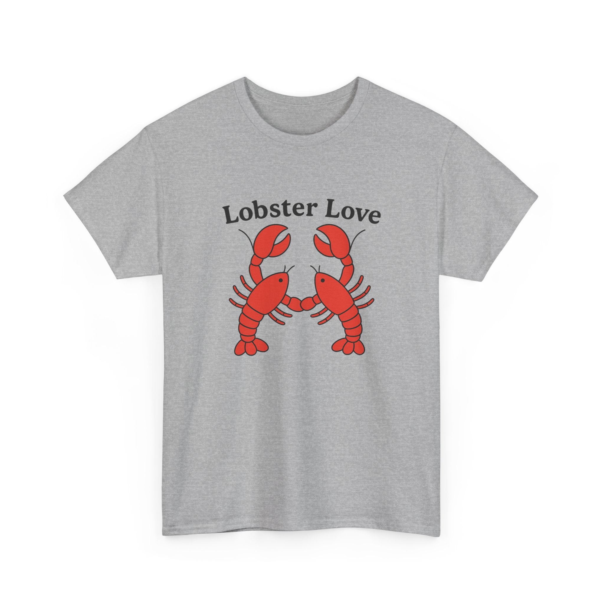 Lobster Love T‑Shirt — Cute Lobster Couple Graphic Tee - Adult