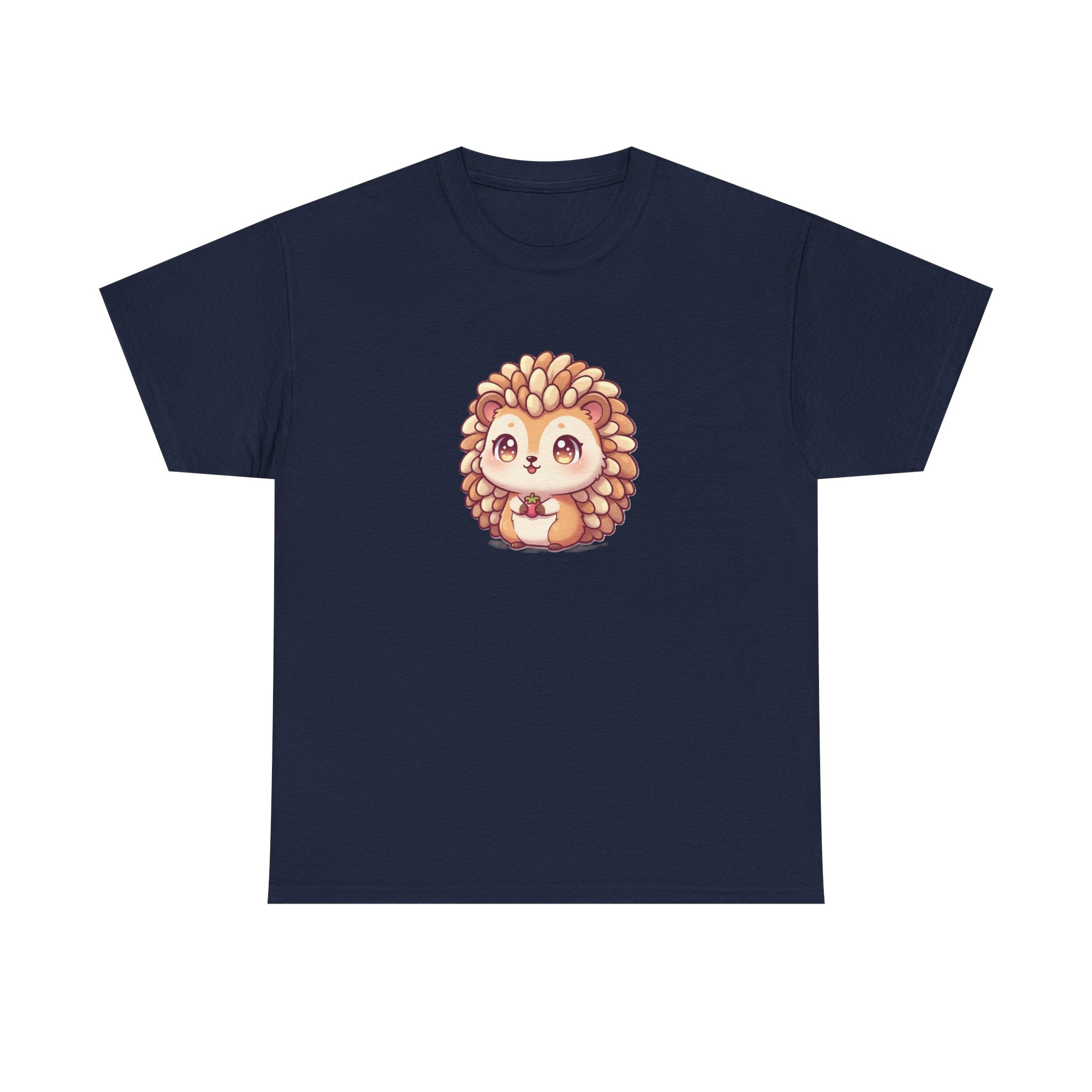Cute Hedgehog T‑Shirt — Kawaii Woodland Animal Tee - Adult