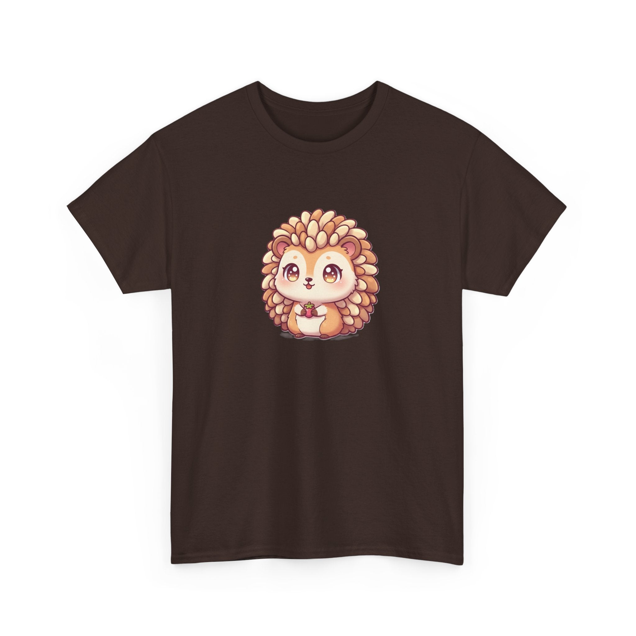 Cute Hedgehog T‑Shirt — Kawaii Woodland Animal Tee - Adult