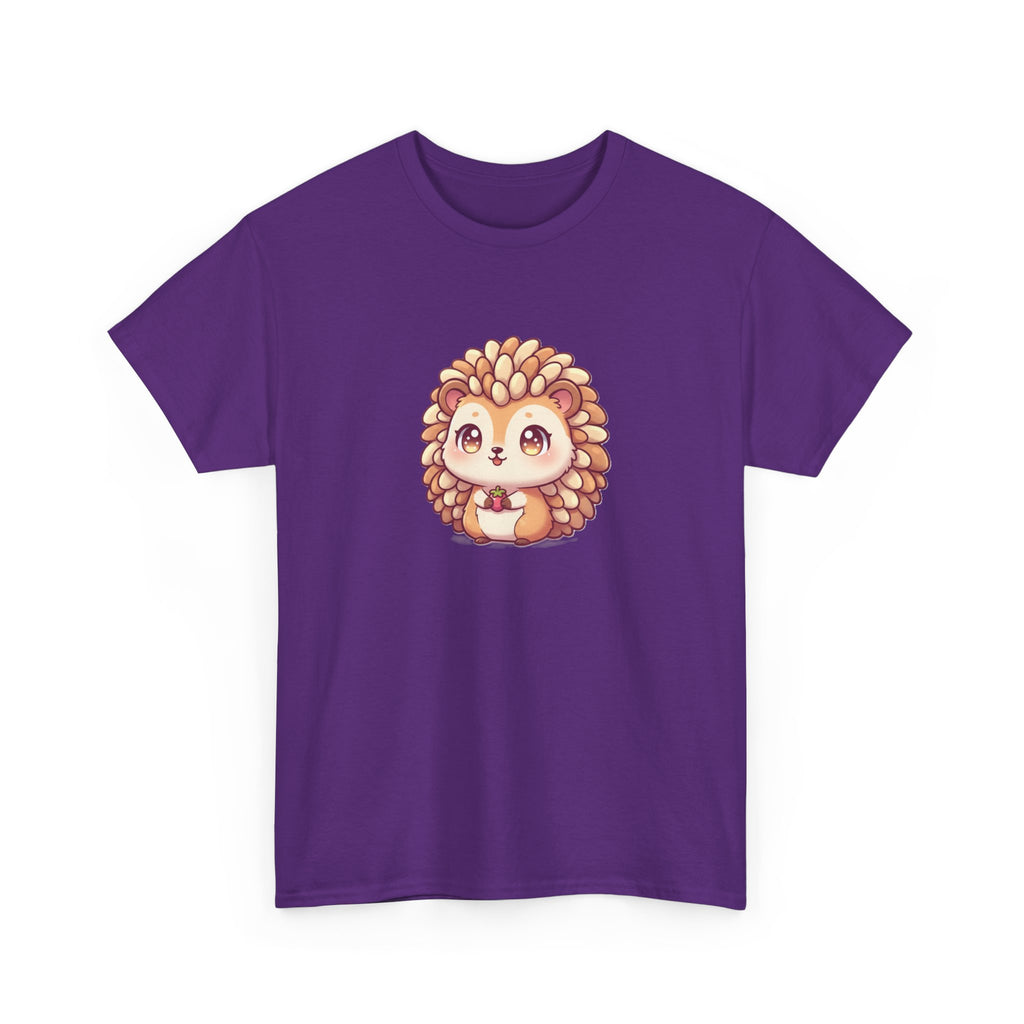 Cute Hedgehog T‑Shirt — Kawaii Woodland Animal Tee - Adult