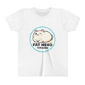 Youth Tee — Fat Neko Threads Cute Chubby Cat Logo