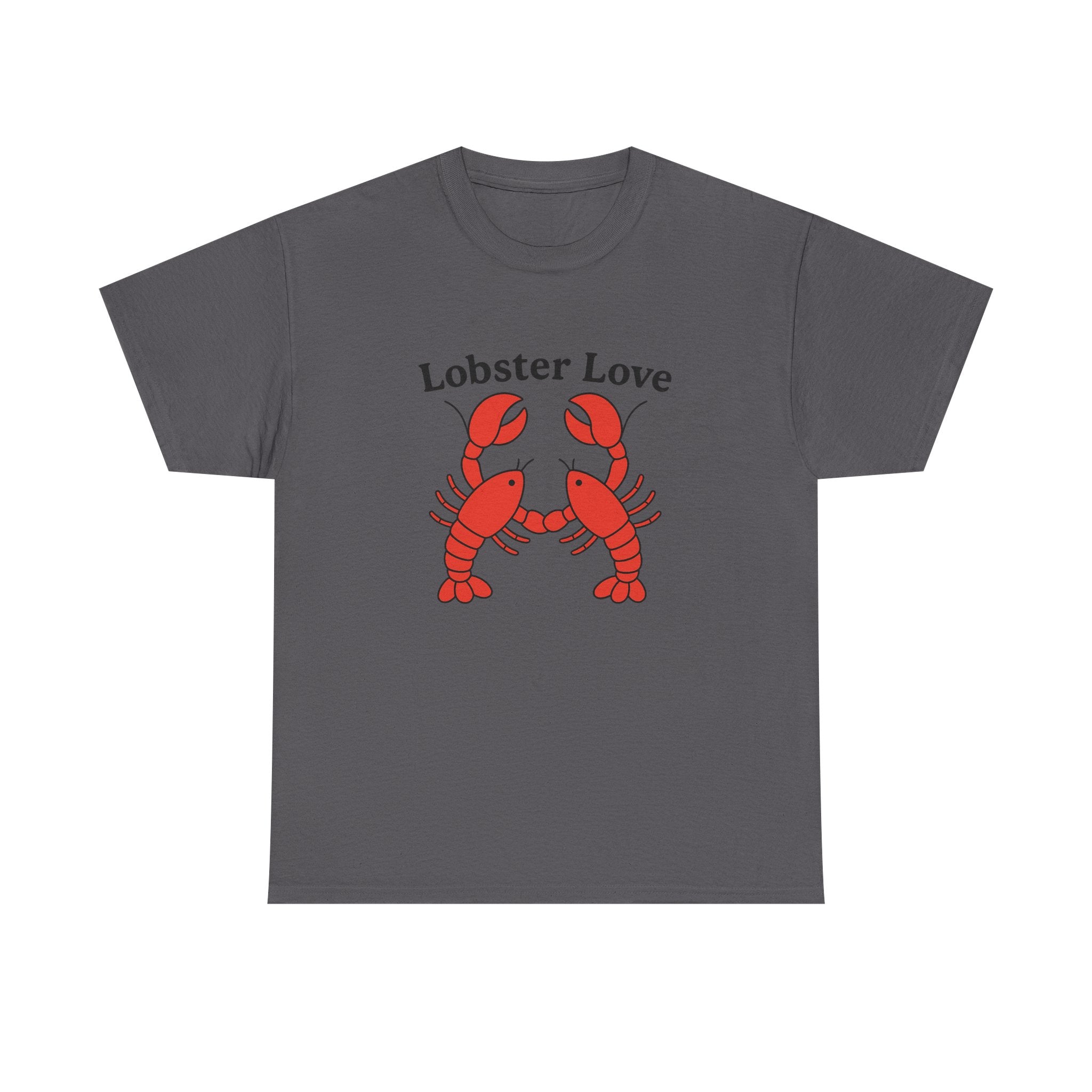 Lobster Love T‑Shirt — Cute Lobster Couple Graphic Tee - Adult