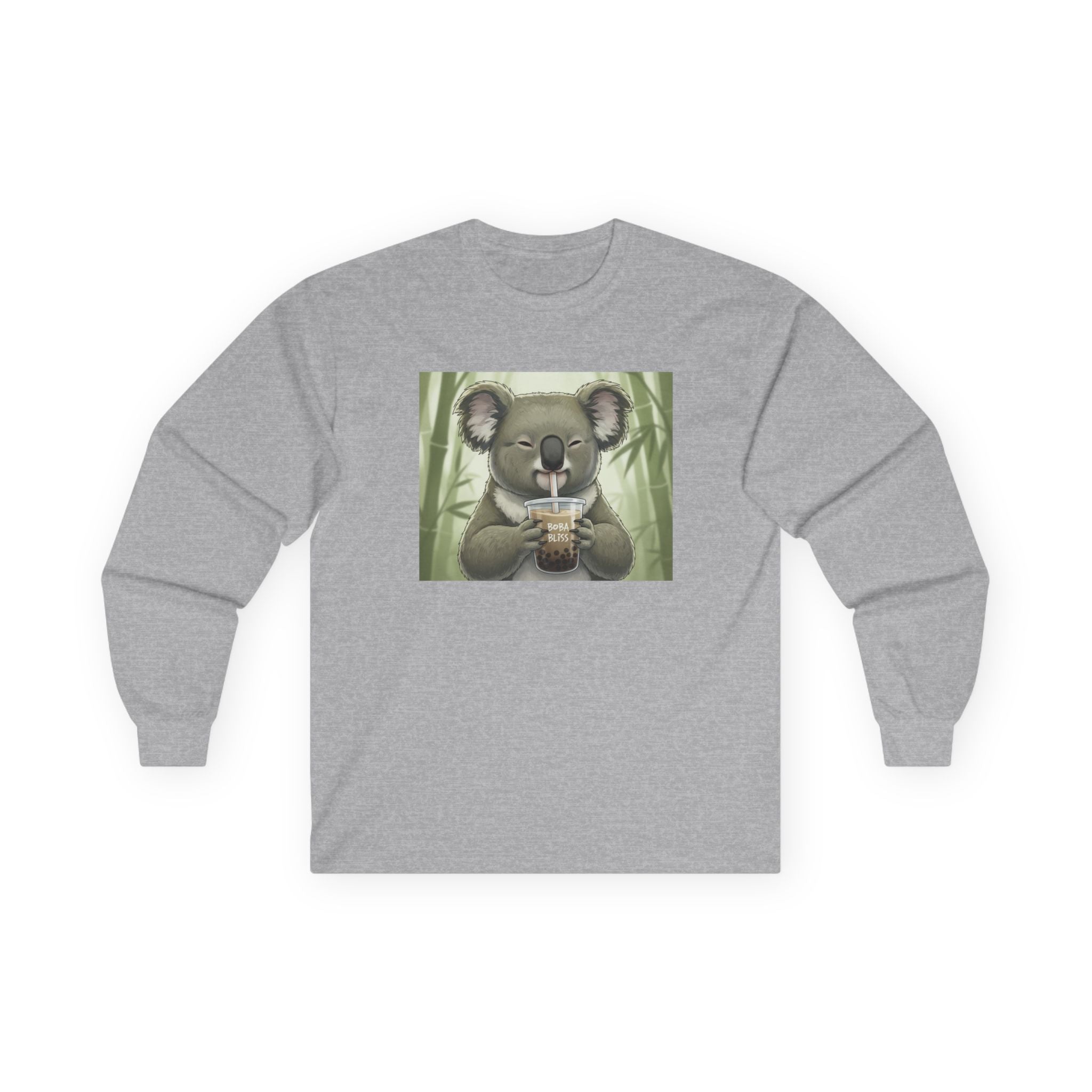 Koala Coffee Long Sleeve Tee - Adult