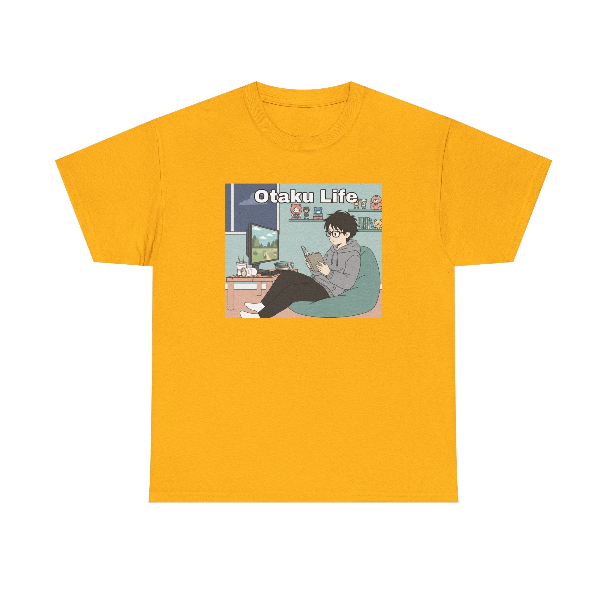Otaku Life T-Shirt — Chill Anime Gamer Graphic Tee - Adult